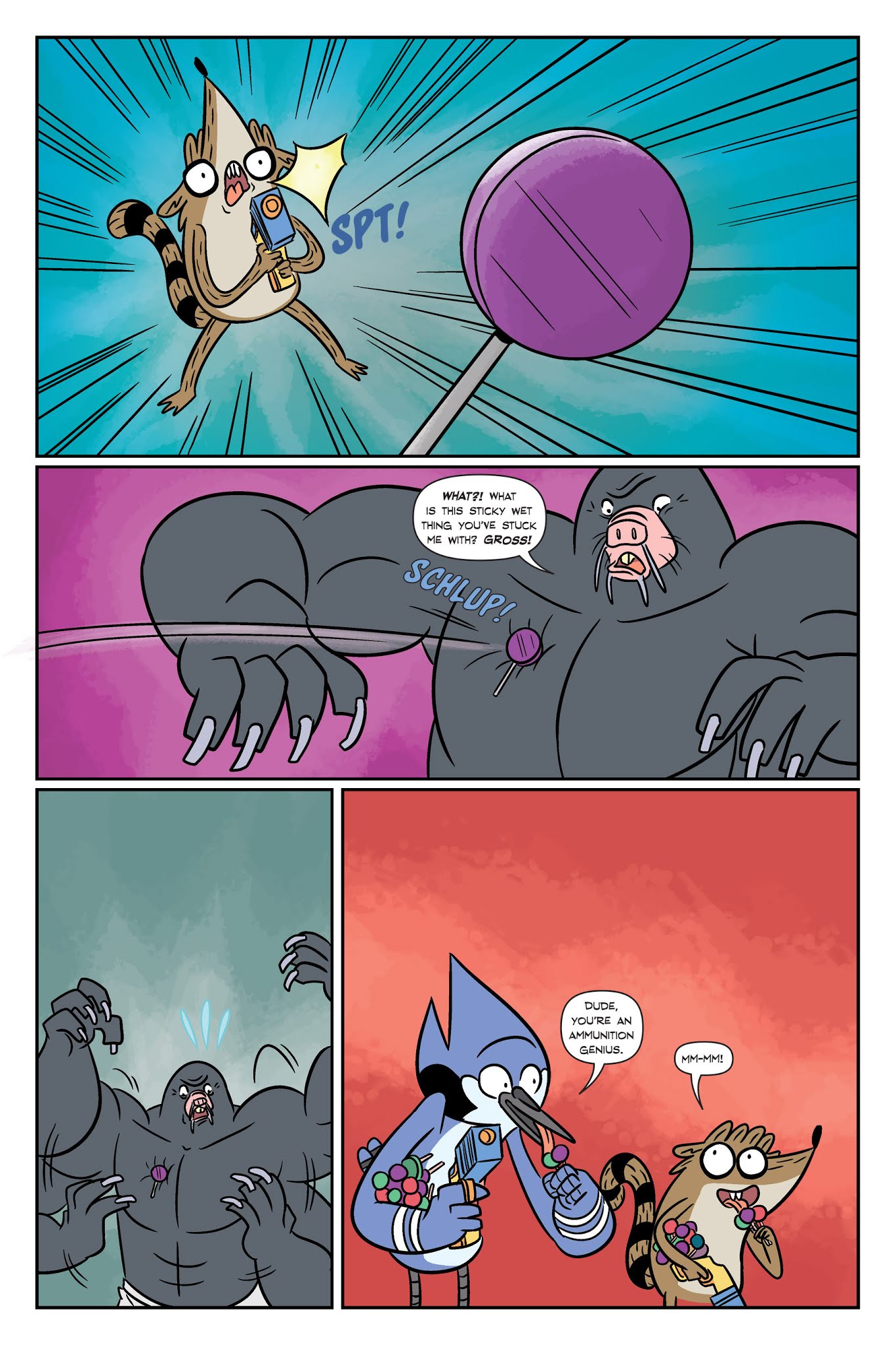 Read online Regular Show: Noir Means Noir, Buddy comic -  Issue # TPB (Part 2) - 48