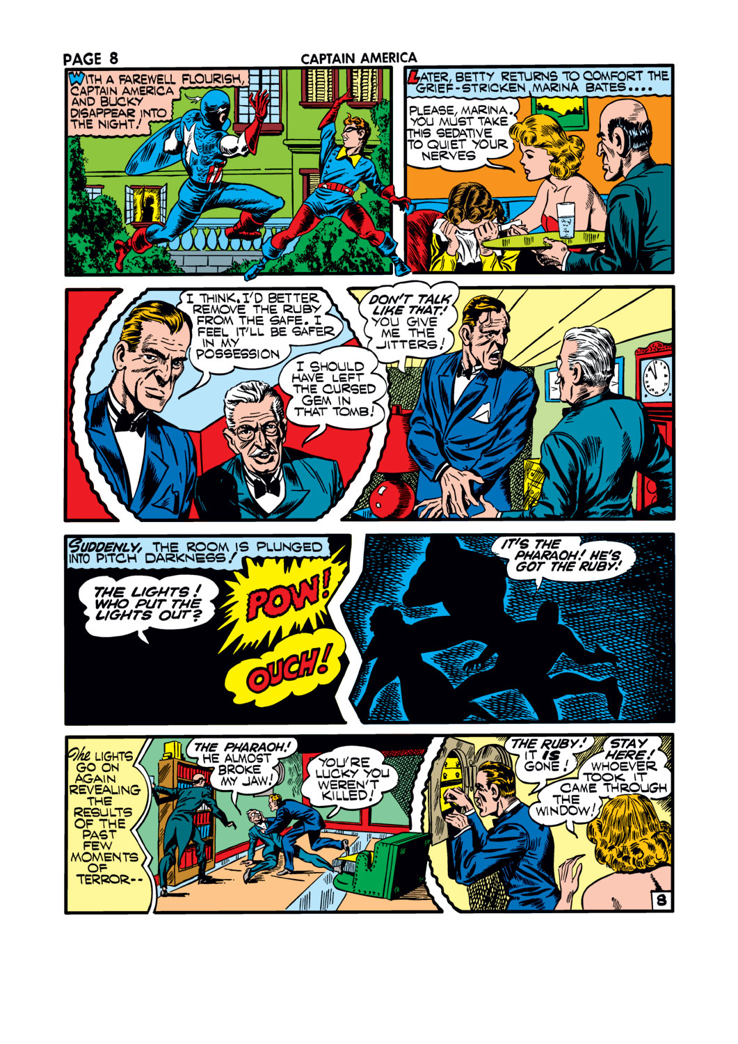 Captain America Comics 8 Page 10