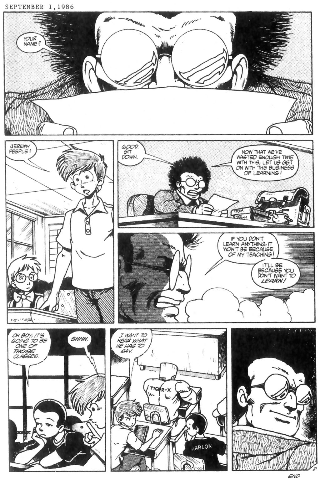 Read online Ninja High School (1986) comic -  Issue #20 - 23