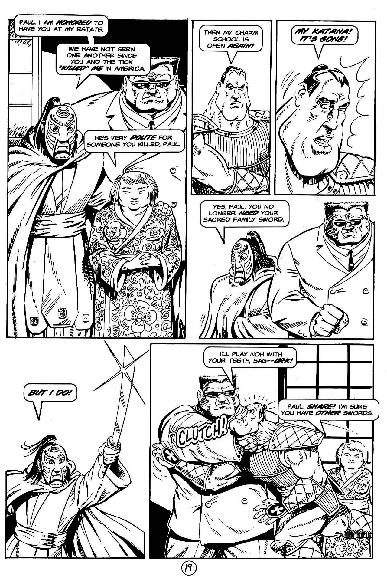 Read online Paul the Samurai (1992) comic -  Issue #8 - 20