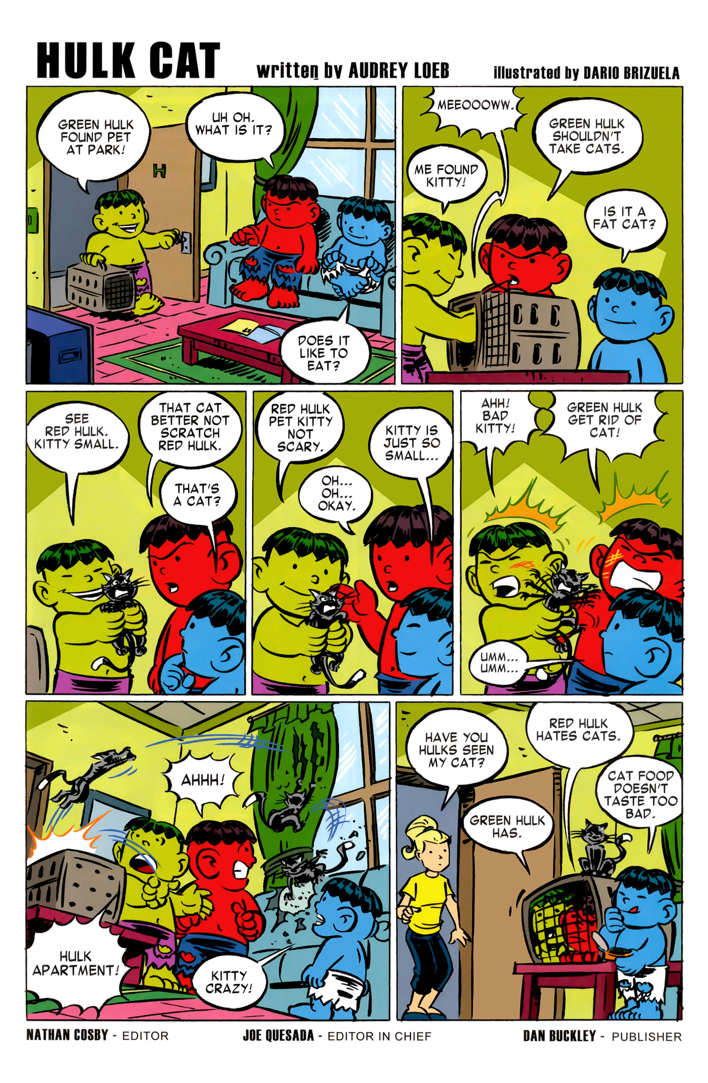 Read online Hulk-Sized Mini-Hulks comic -  Issue # Full - 24