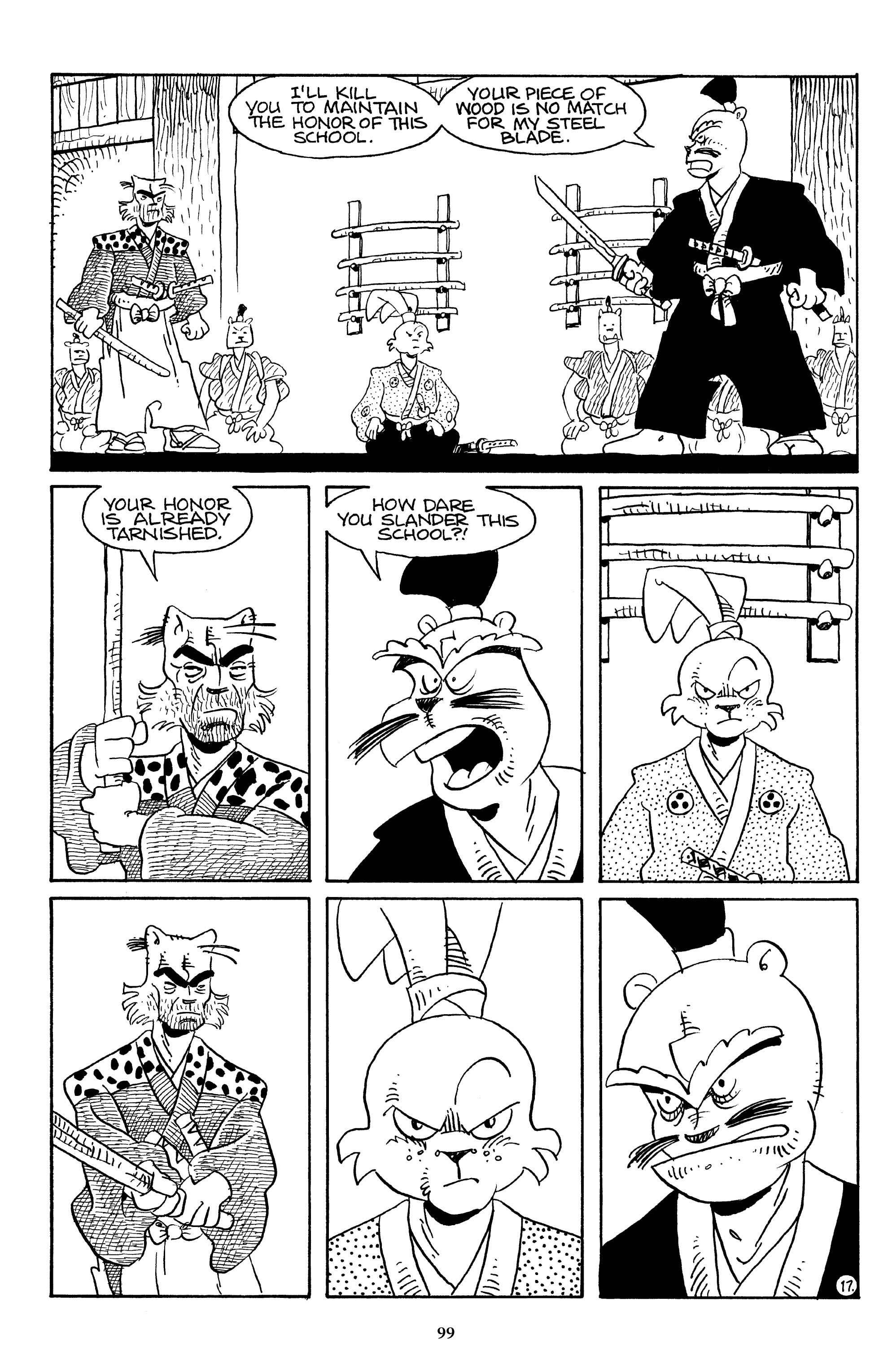 Read online The Usagi Yojimbo Saga comic -  Issue # TPB 4 - 98