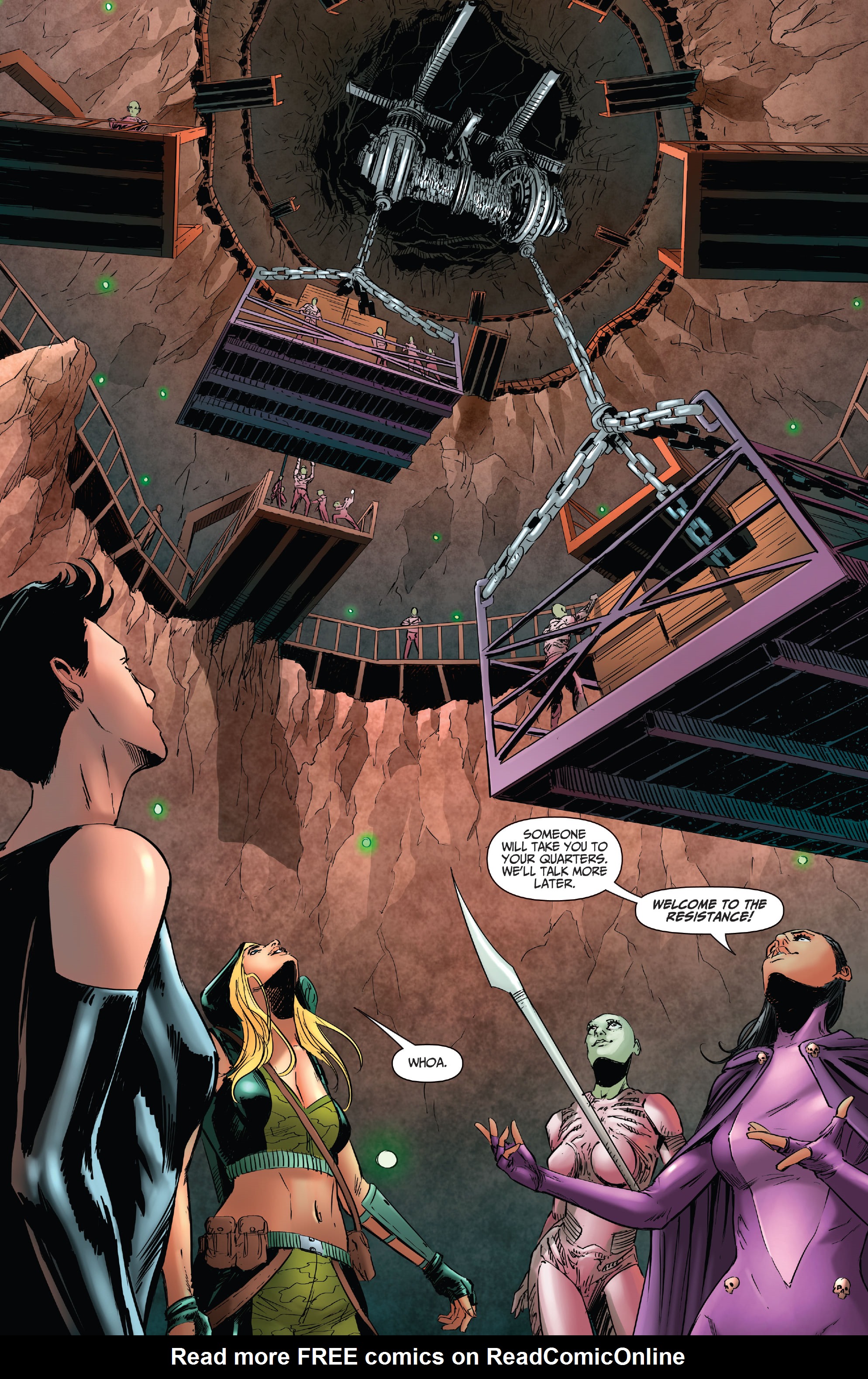 Read online Robyn Hood Annual: Worlds Apart comic -  Issue # Full - 32