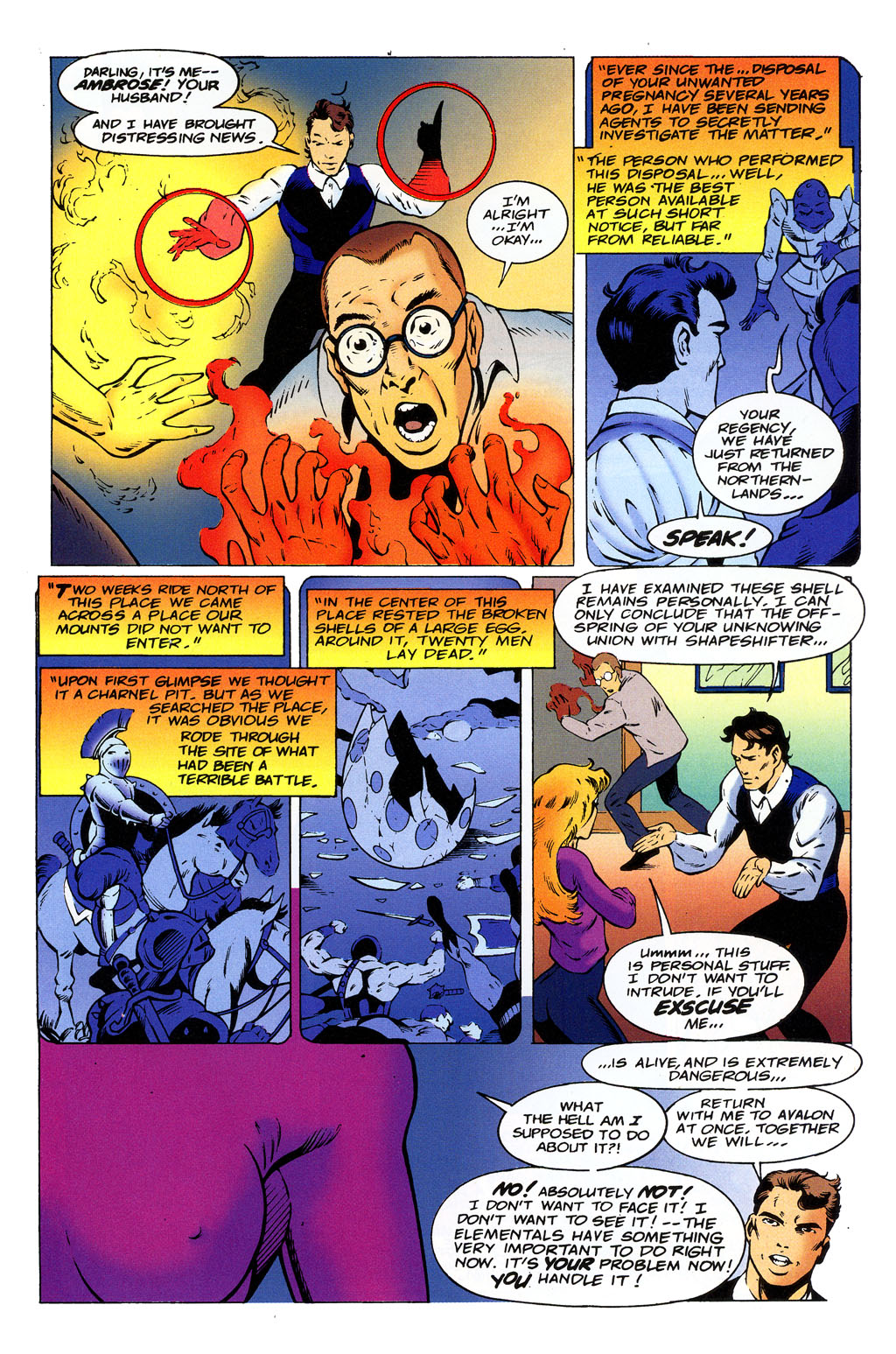 Read online Elementals (1995) comic -  Issue #3 - 5