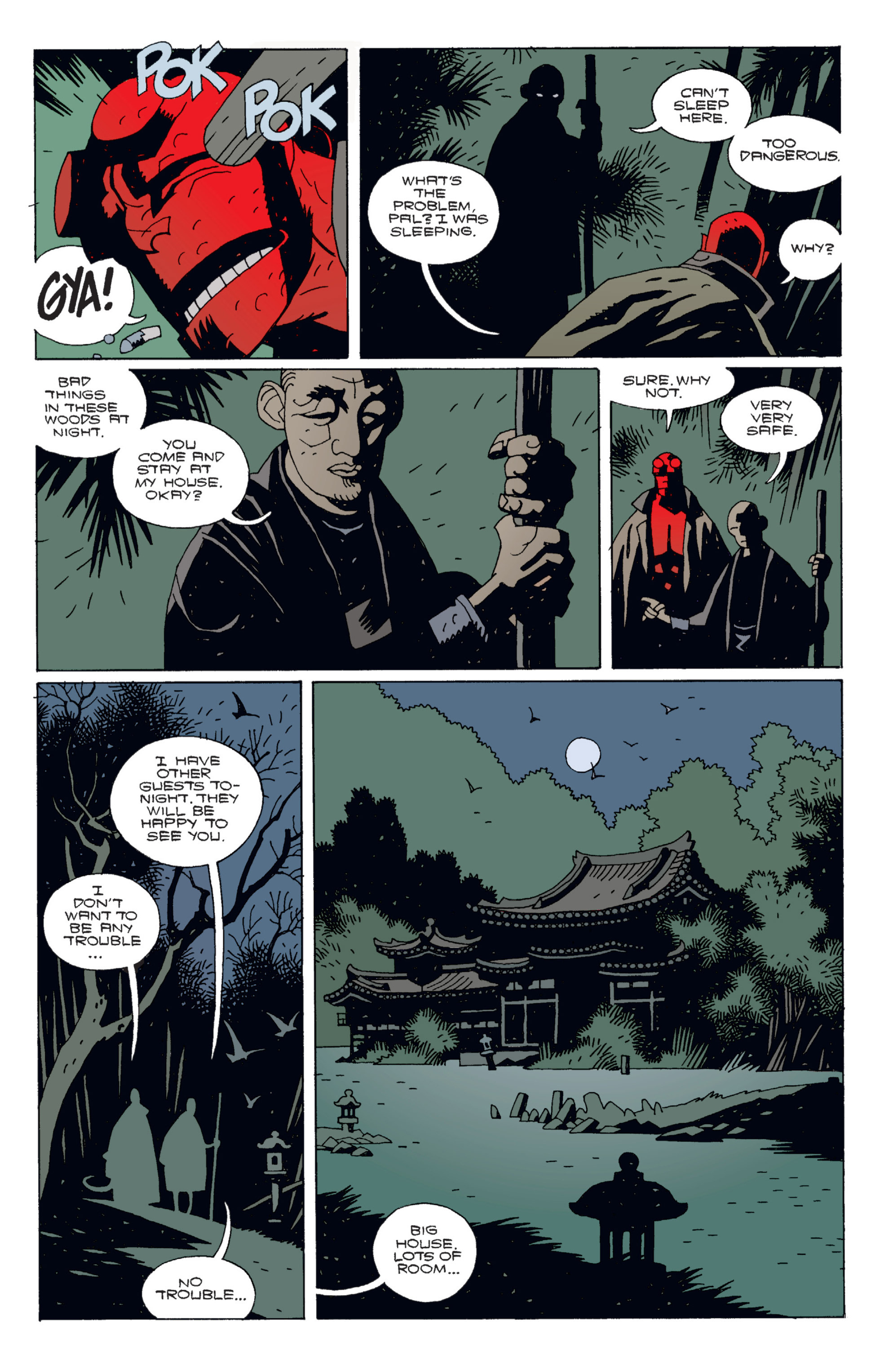 Read online Hellboy comic -  Issue #4 - 36