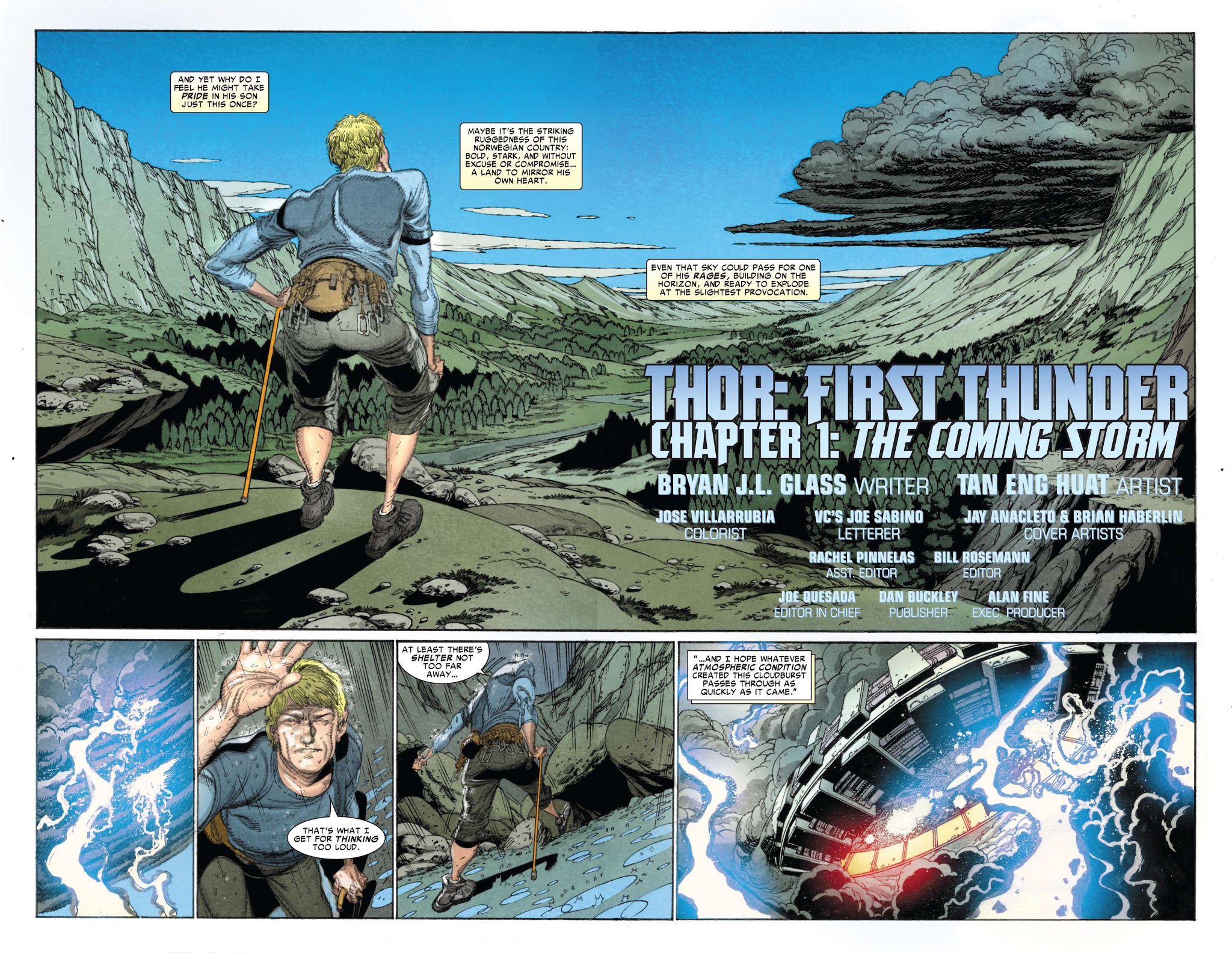 Read online Thor: First Thunder comic -  Issue # _TPB - 5