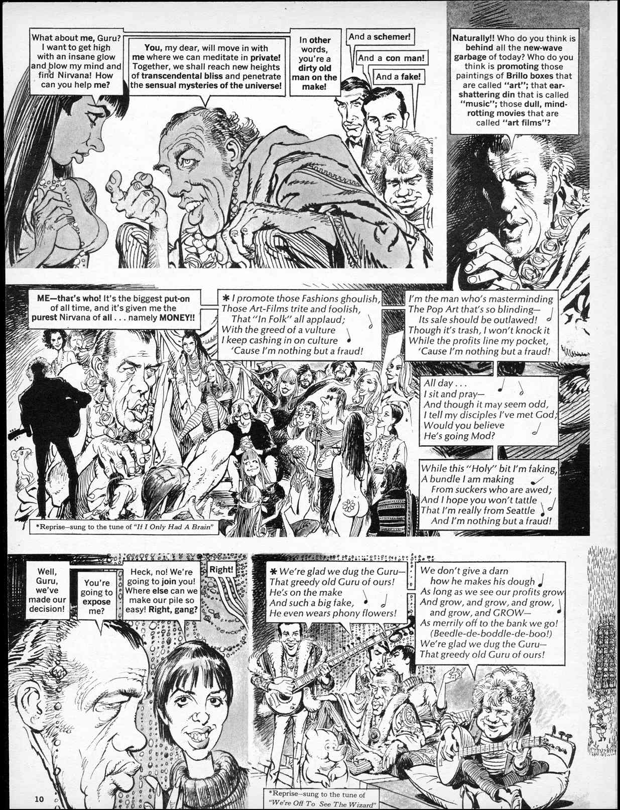 Read online MAD comic -  Issue #128 - 12