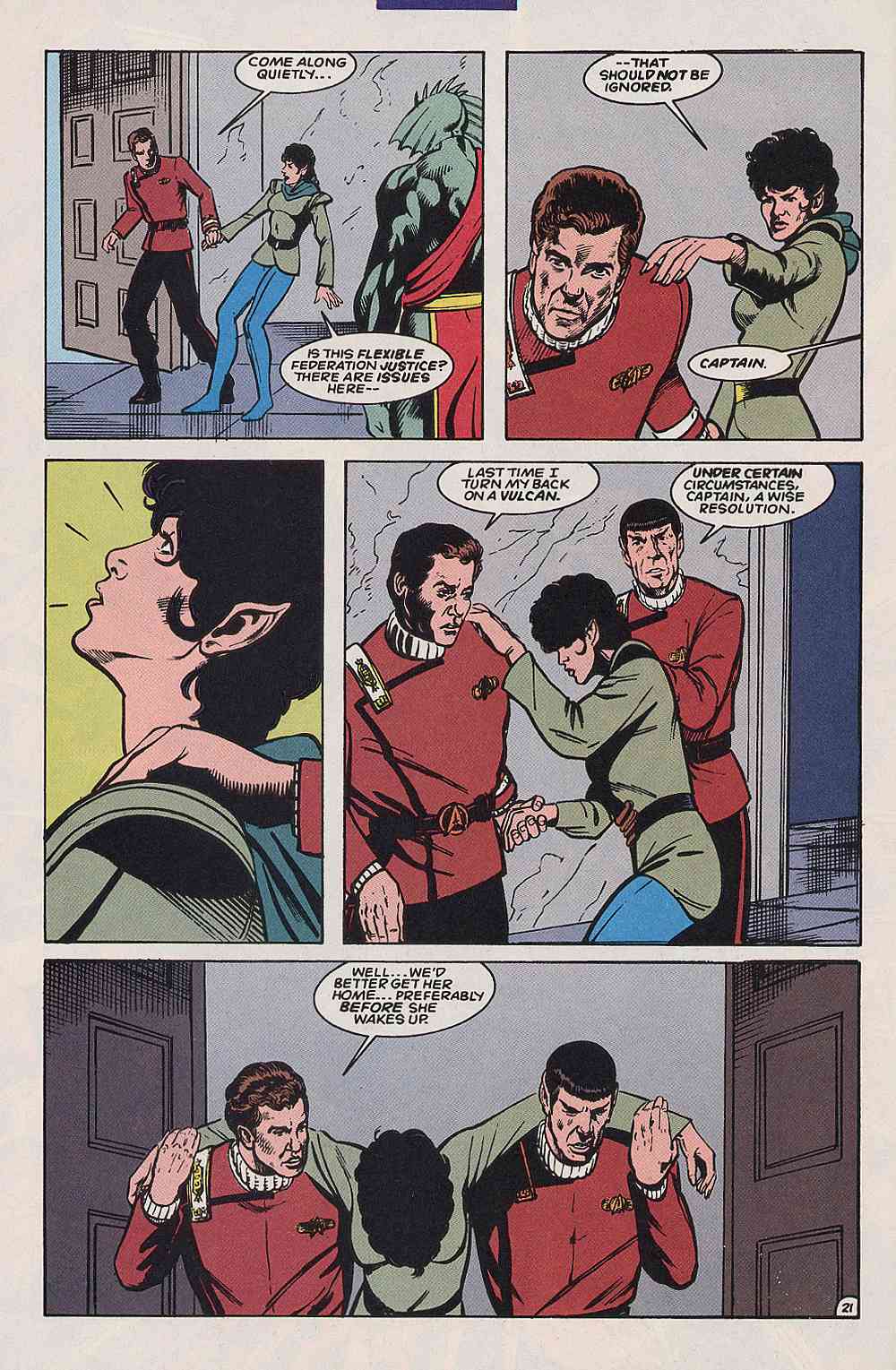 Read online Star Trek (1989) comic -  Issue #66 - 25
