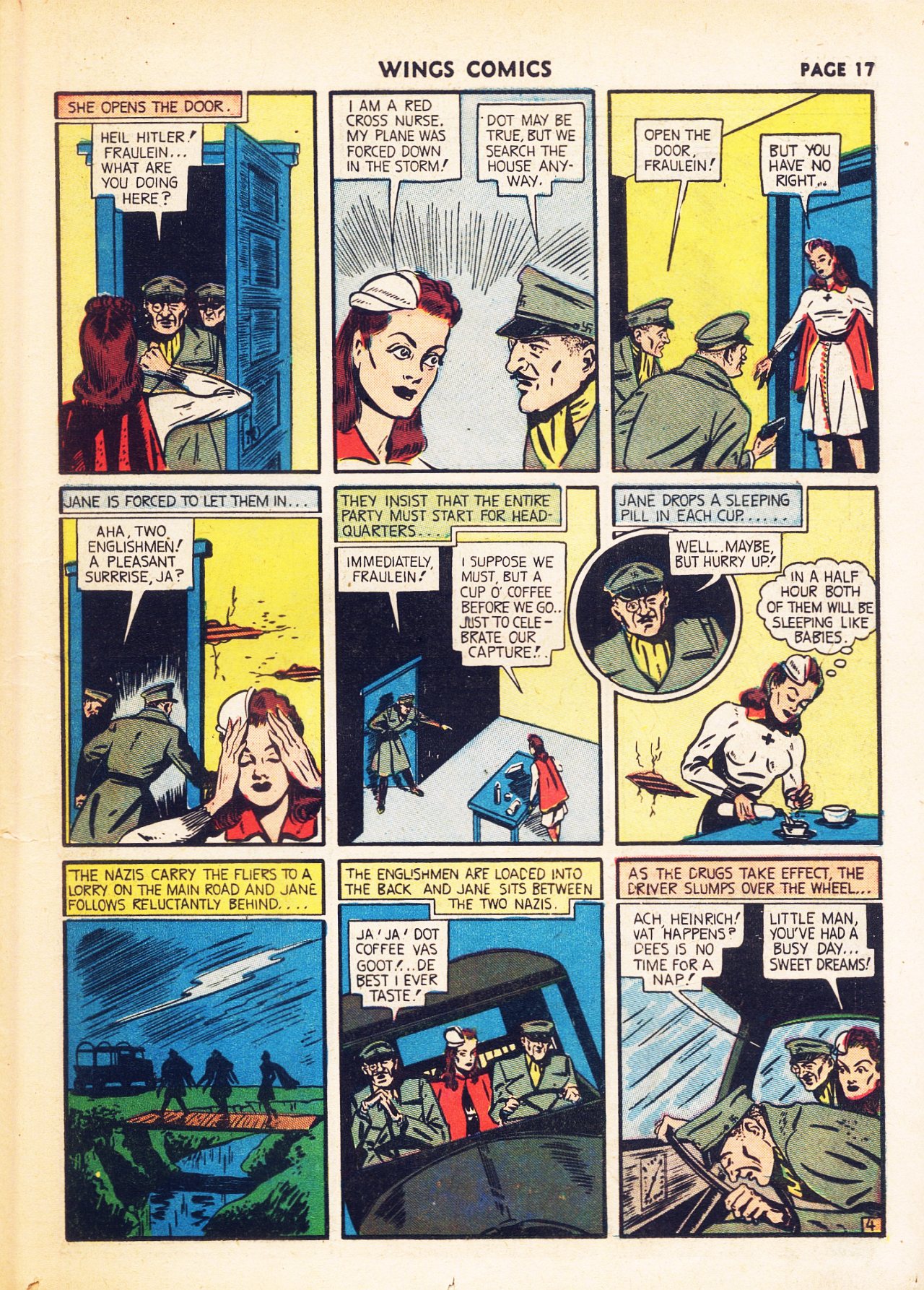 Read online Wings Comics comic -  Issue #8 - 19