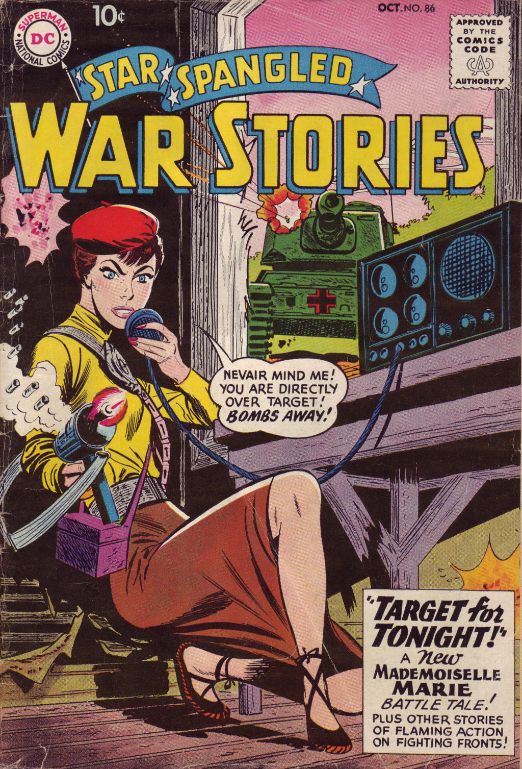 Read online Star Spangled War Stories (1952) comic -  Issue #86 - 1