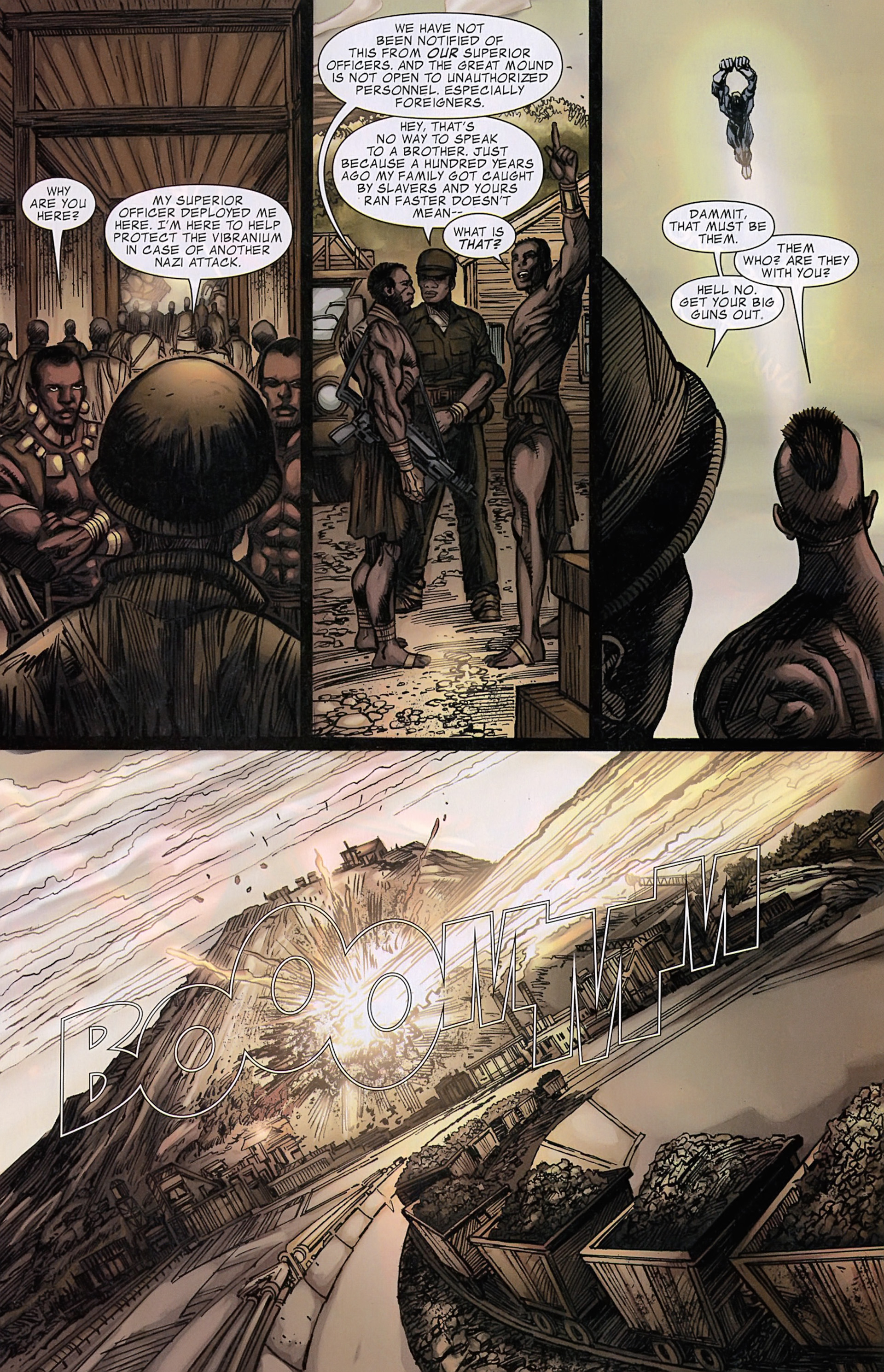 Read online Black Panther/Captain America: Flags Of Our Fathers comic -  Issue #3 - 11