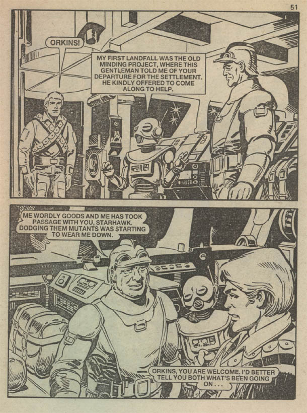Read online Starblazer comic -  Issue #186 - 50