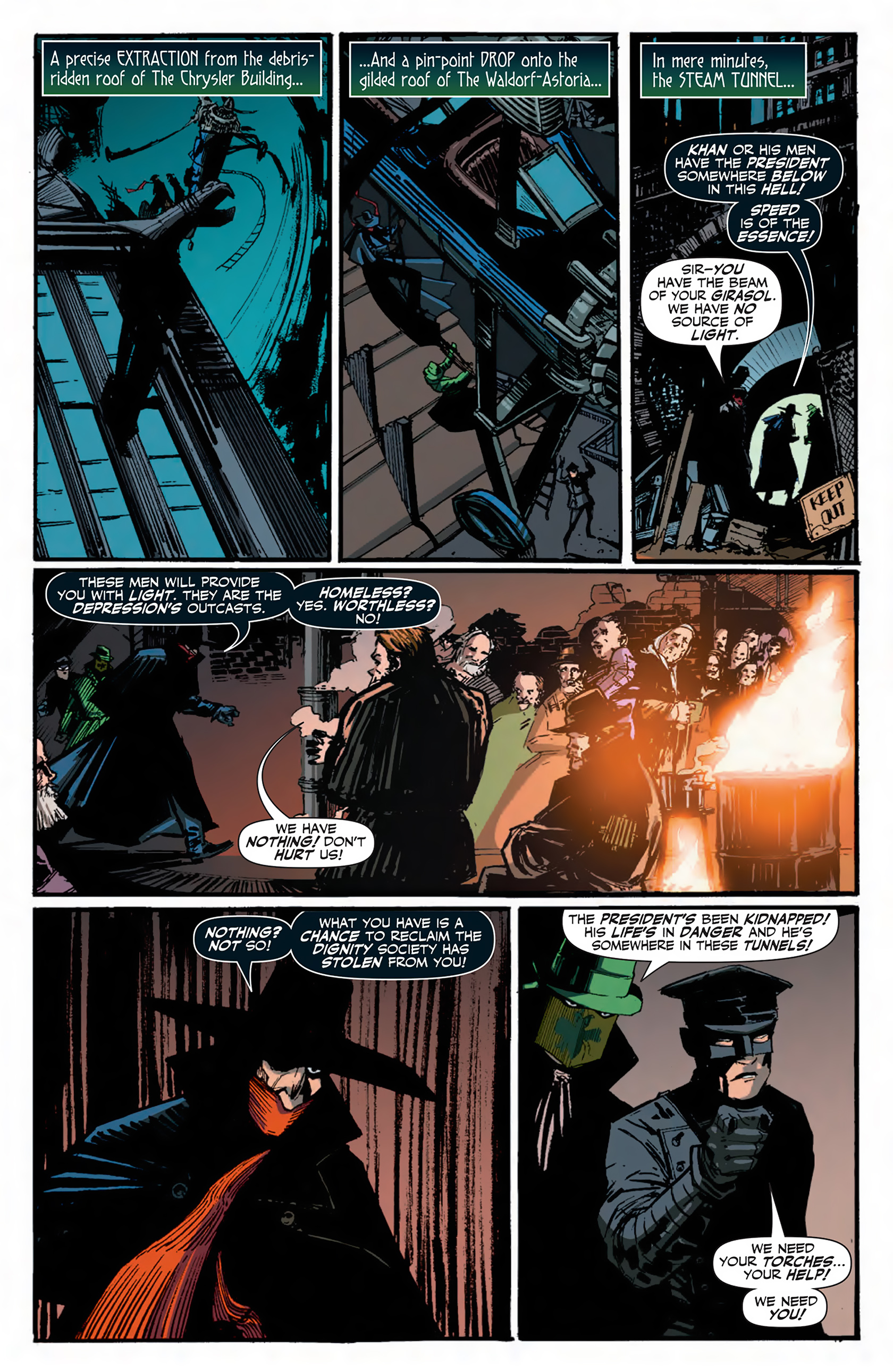 Read online The Shadow/Green Hornet: Dark Nights comic -  Issue #5 - 11