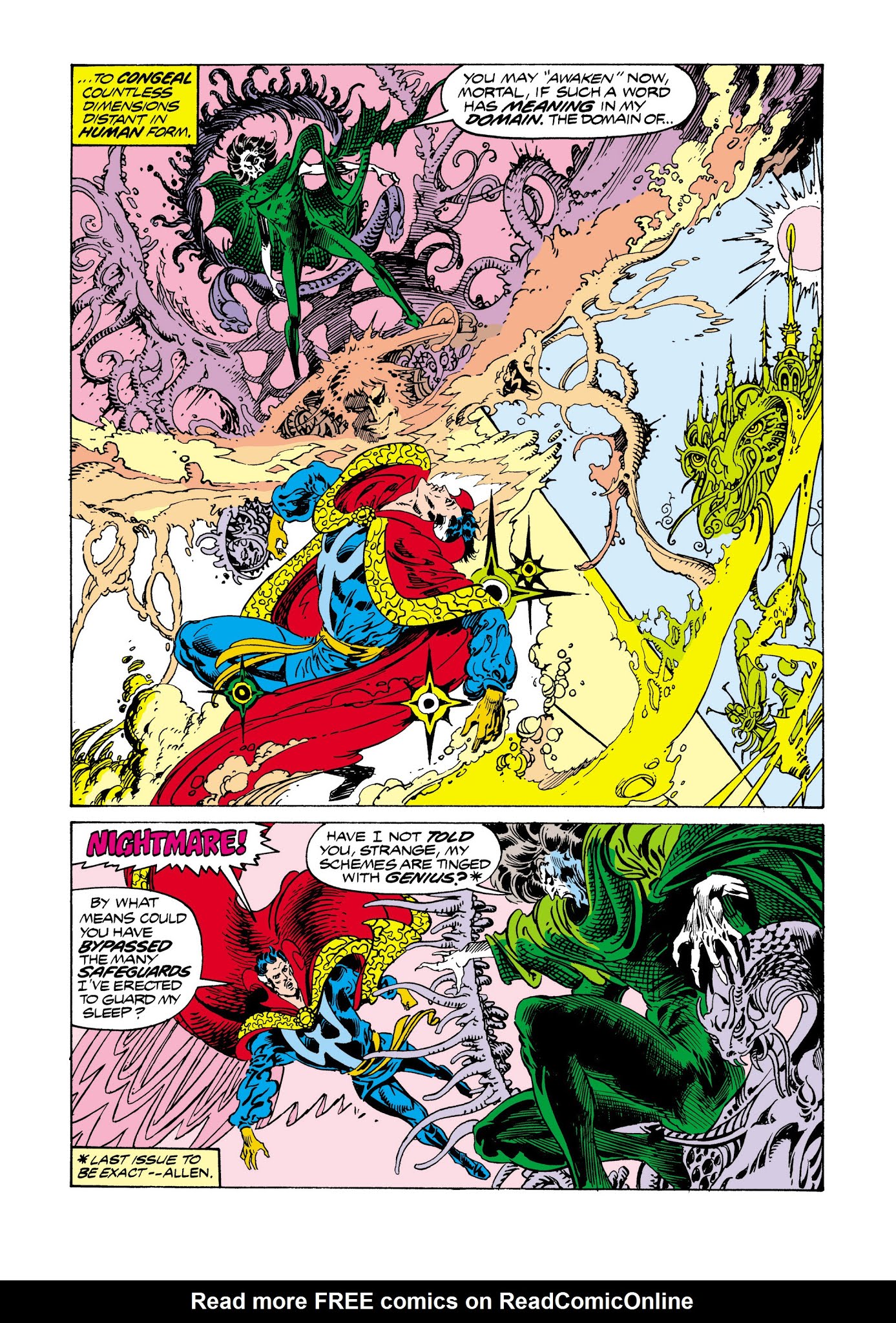 Read online Marvel Masterworks: Doctor Strange comic -  Issue # TPB 7 (Part 3) - 6