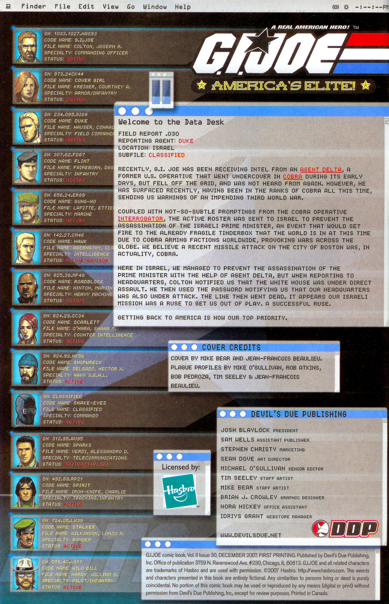 Read online G.I. Joe (2005) comic -  Issue #30 - 2