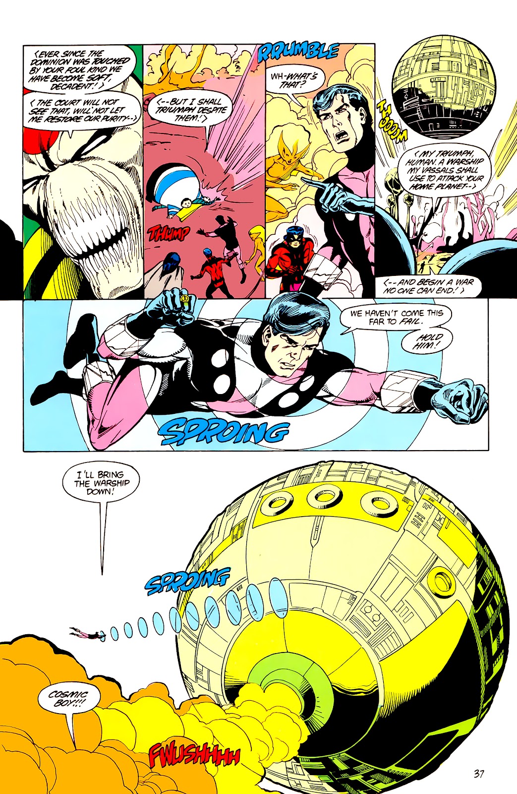 Legion of Super-Heroes (1984) issue Annual 3 - Page 38