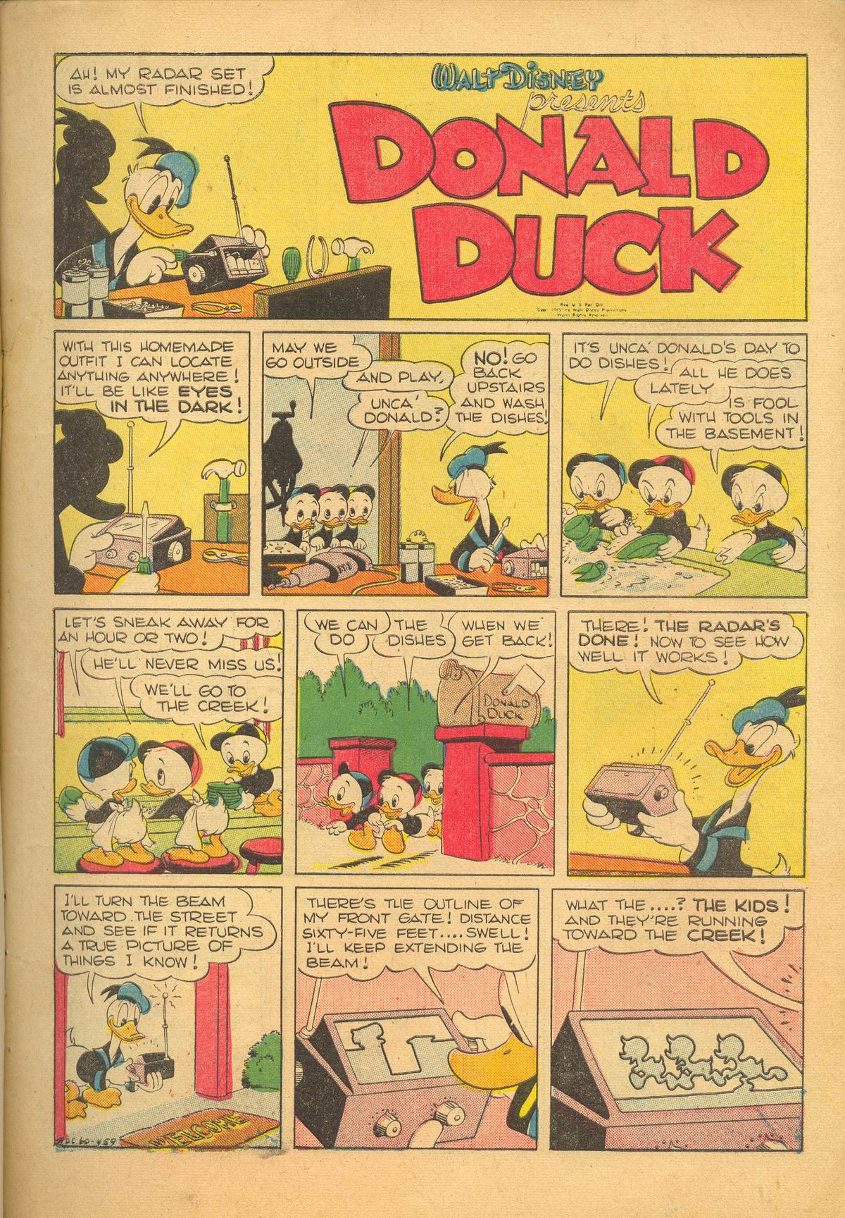 Read online Walt Disney's Comics and Stories comic -  Issue #60 - 3