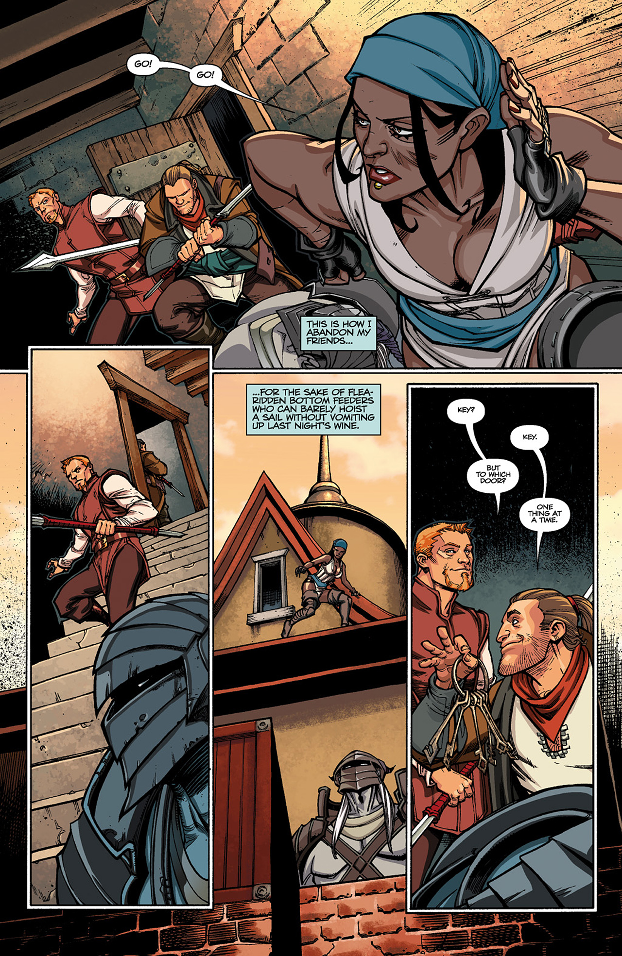 Read online Dragon Age: Those Who Speak comic -  Issue #3 - 8
