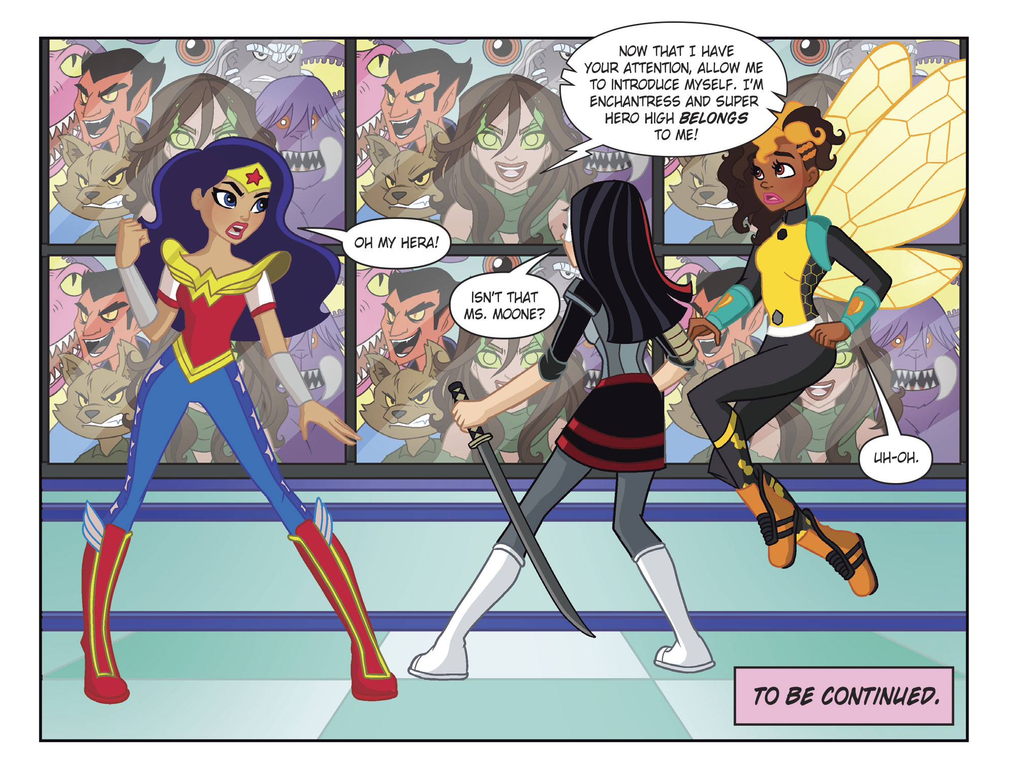 Read online DC Super Hero Girls: Out of the Bottle comic -  Issue #9 - 23