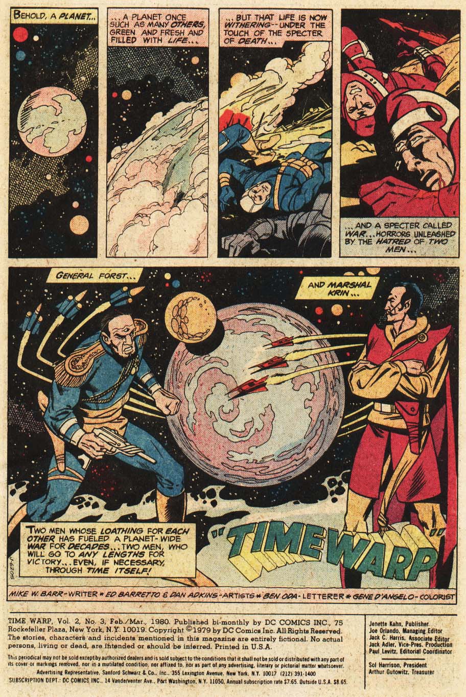 Read online Time Warp (1979) comic -  Issue #3 - 3