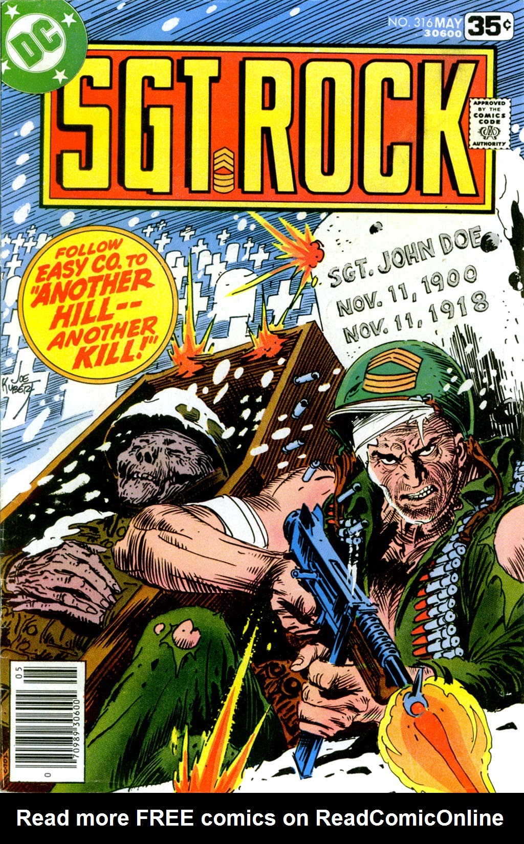 Read online Sgt. Rock comic -  Issue #316 - 1