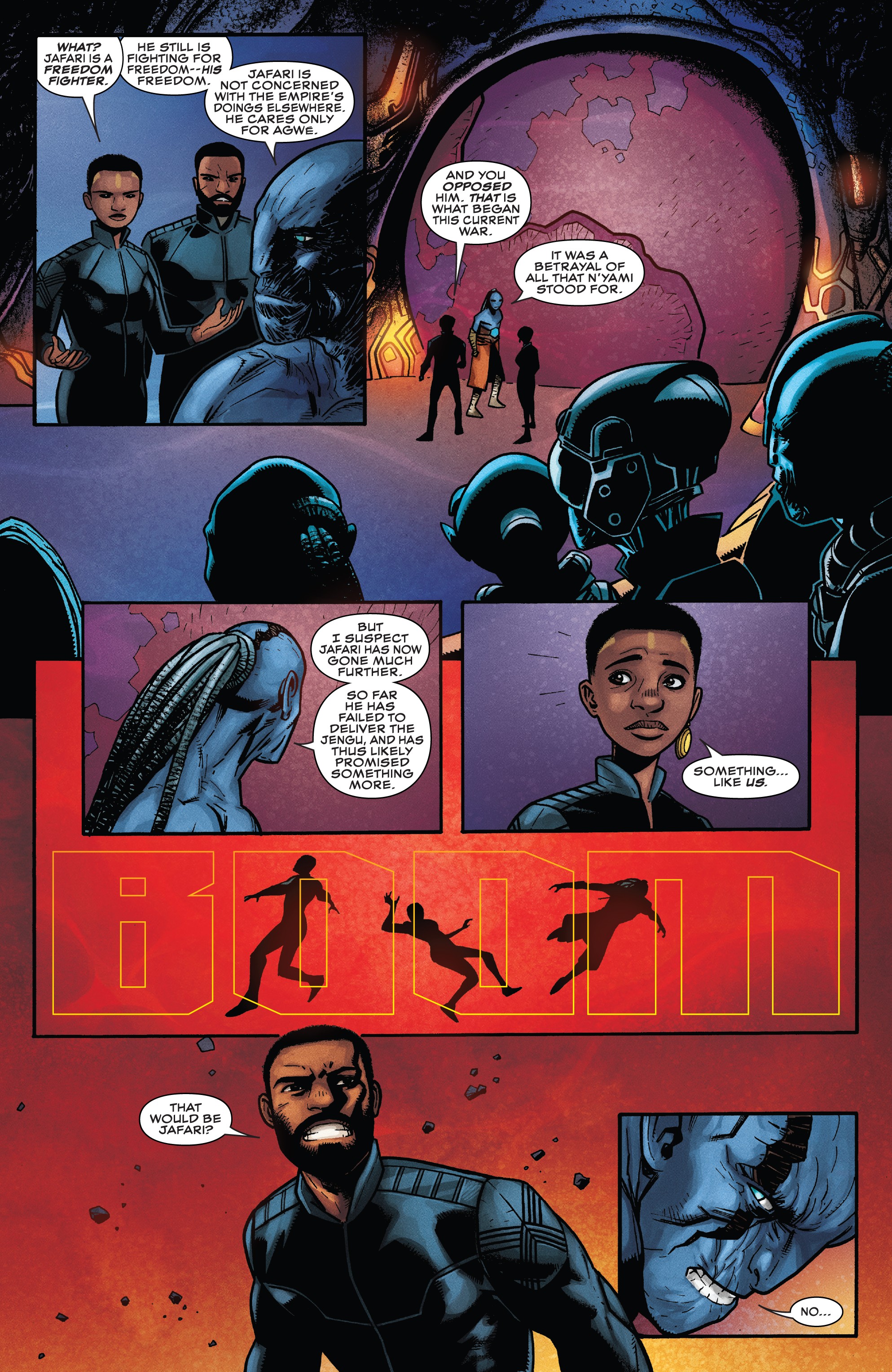 Read online Black Panther (2018) comic -  Issue #9 - 22