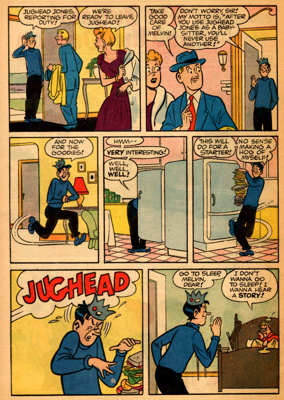 Read online Jughead's Fantasy comic -  Issue #1 - 4