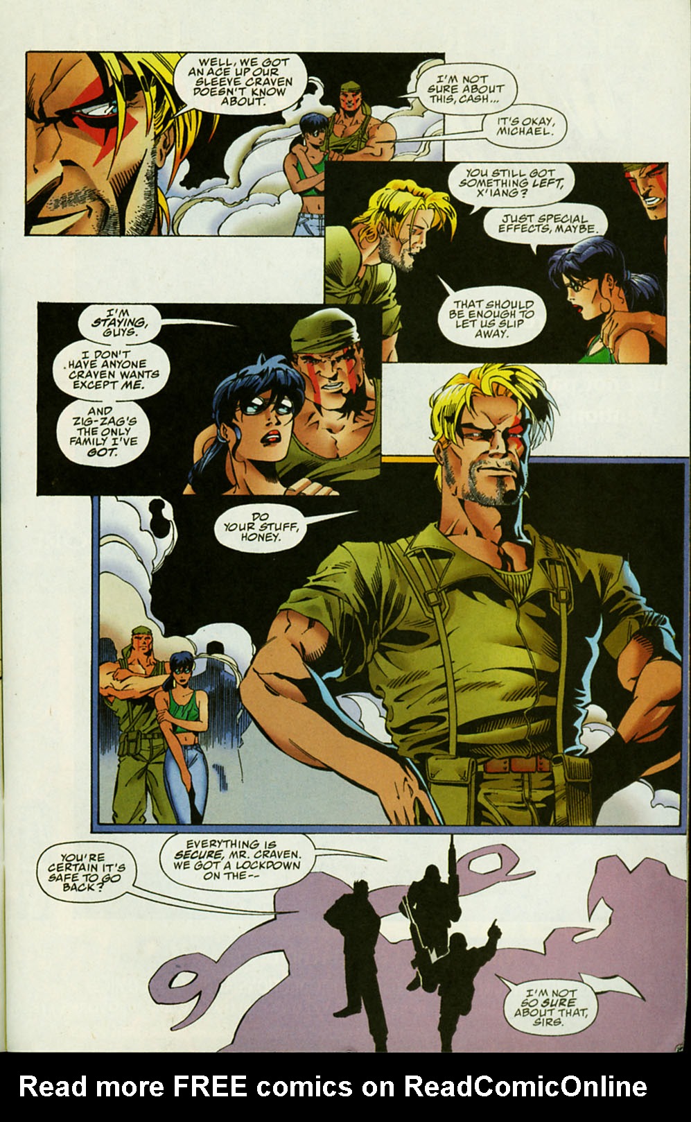 Read online Team 7: Dead Reckoning comic -  Issue #4 - 4