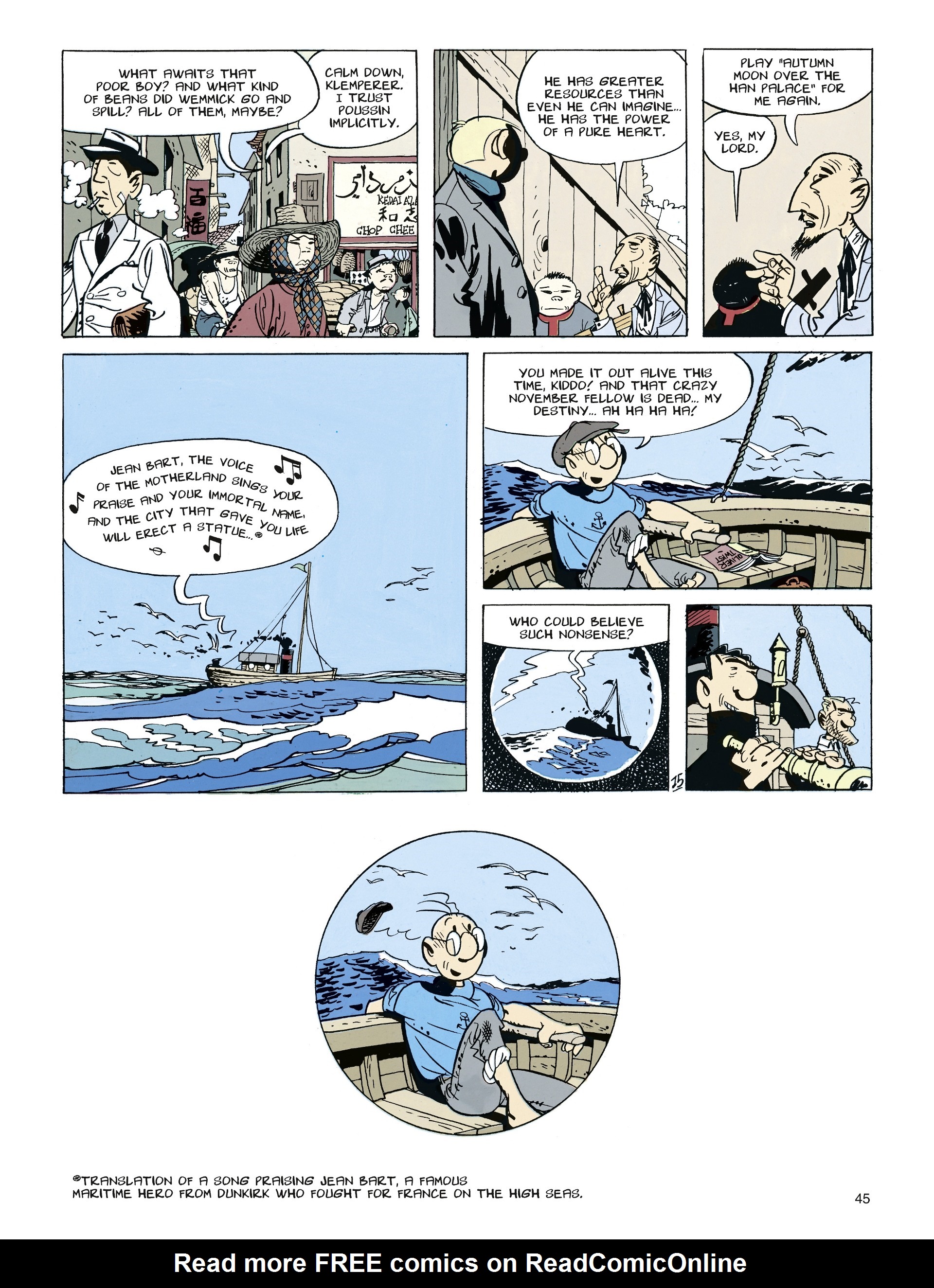Read online Theodore Poussin comic -  Issue #2 - 45