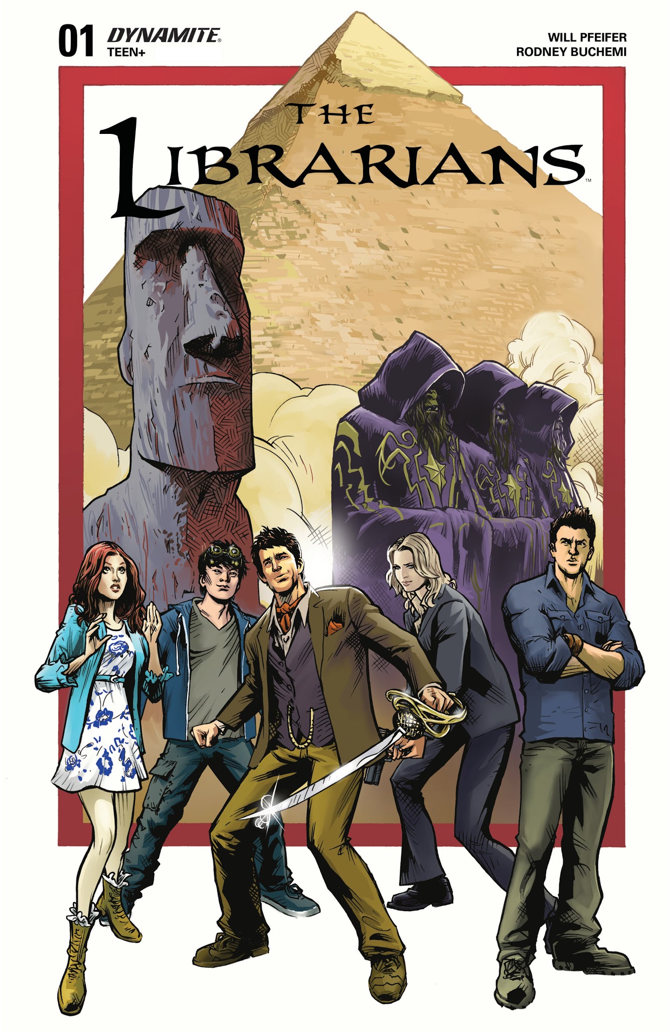 Read online The Librarians comic -  Issue #1 - 1