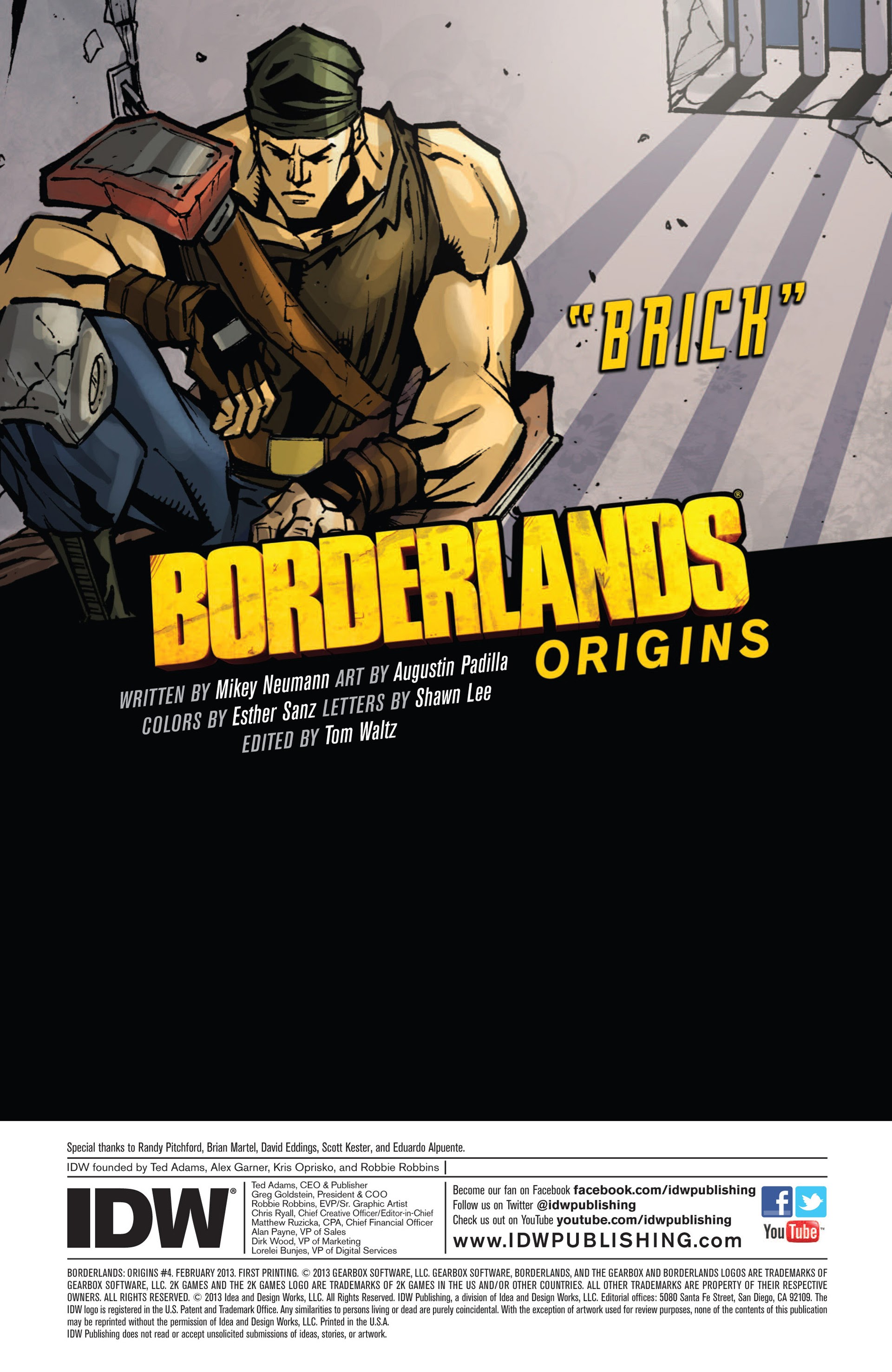 Read online Borderlands: Origins comic -  Issue #4 - 2