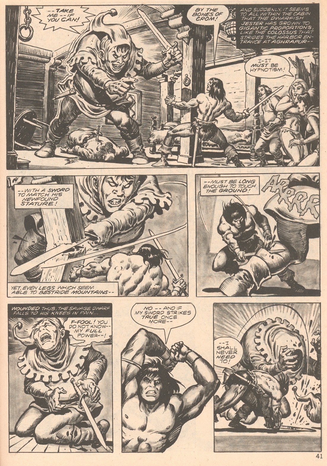 Read online The Savage Sword Of Conan comic -  Issue #66 - 41