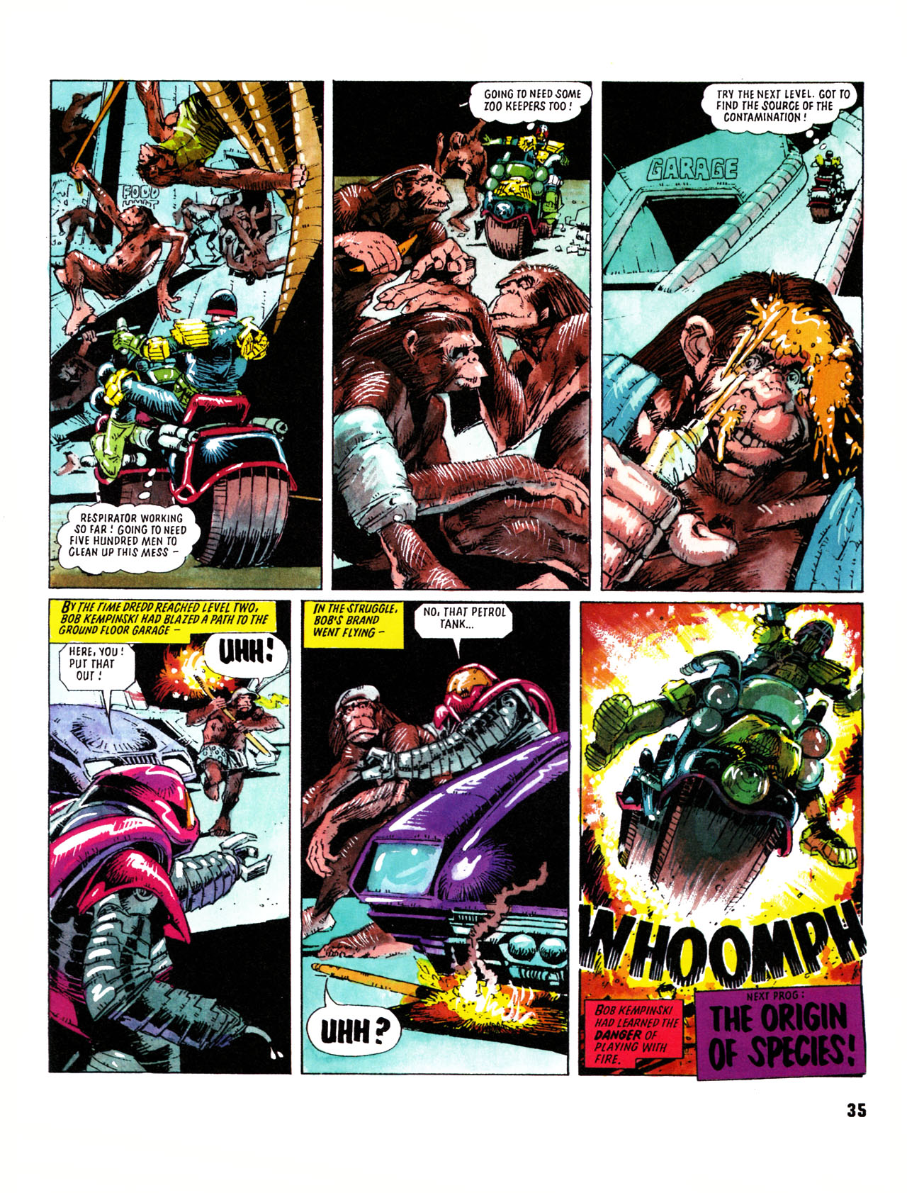 Read online Judge Dredd Definitive Editions comic -  Issue # TPB Bad Science - 34