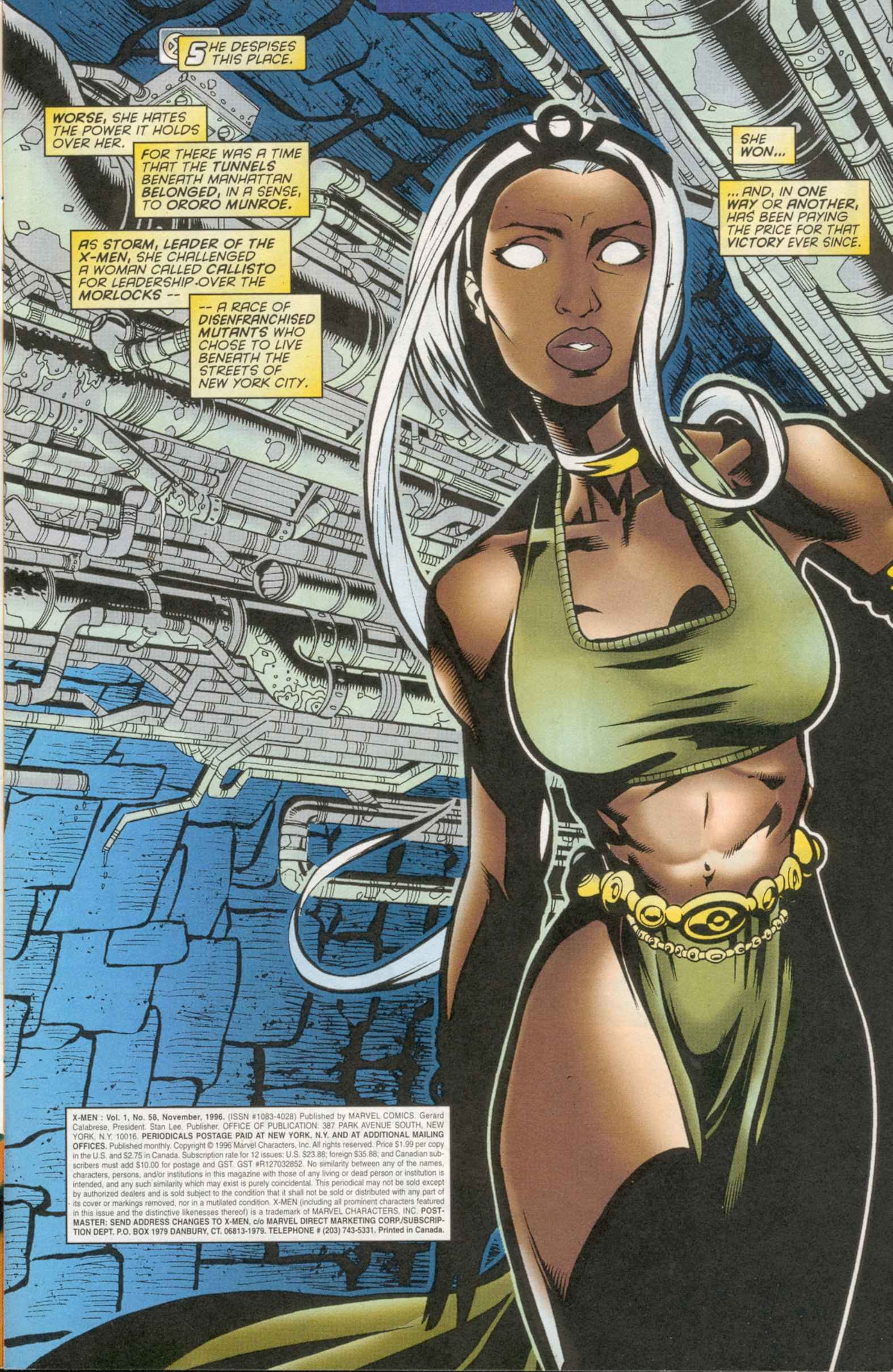 X-Men (1991) 58 Page 1