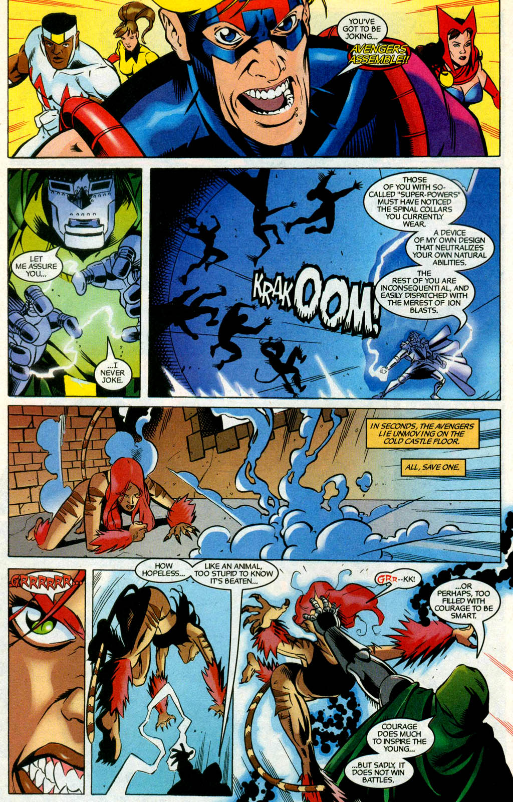 Read online Avengers United They Stand comic -  Issue #4 - 13