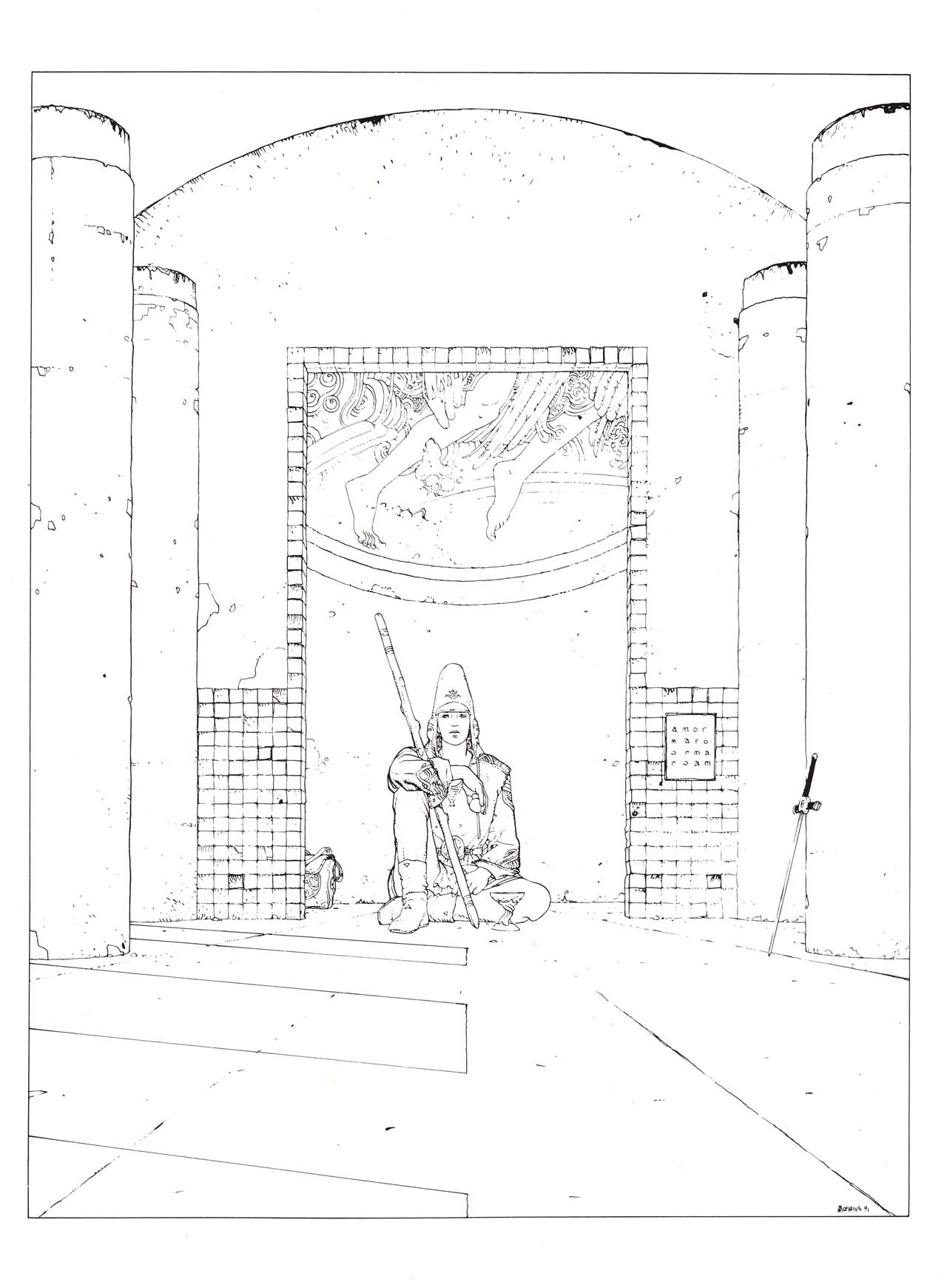 Read online Epic Graphic Novel: Moebius comic -  Issue # TPB 9 - 5