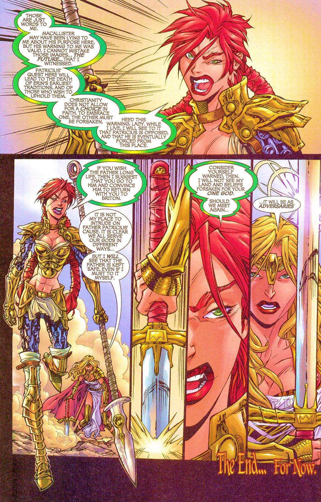Read online Lady Pendragon / More Than Mortal comic -  Issue #1 - 28