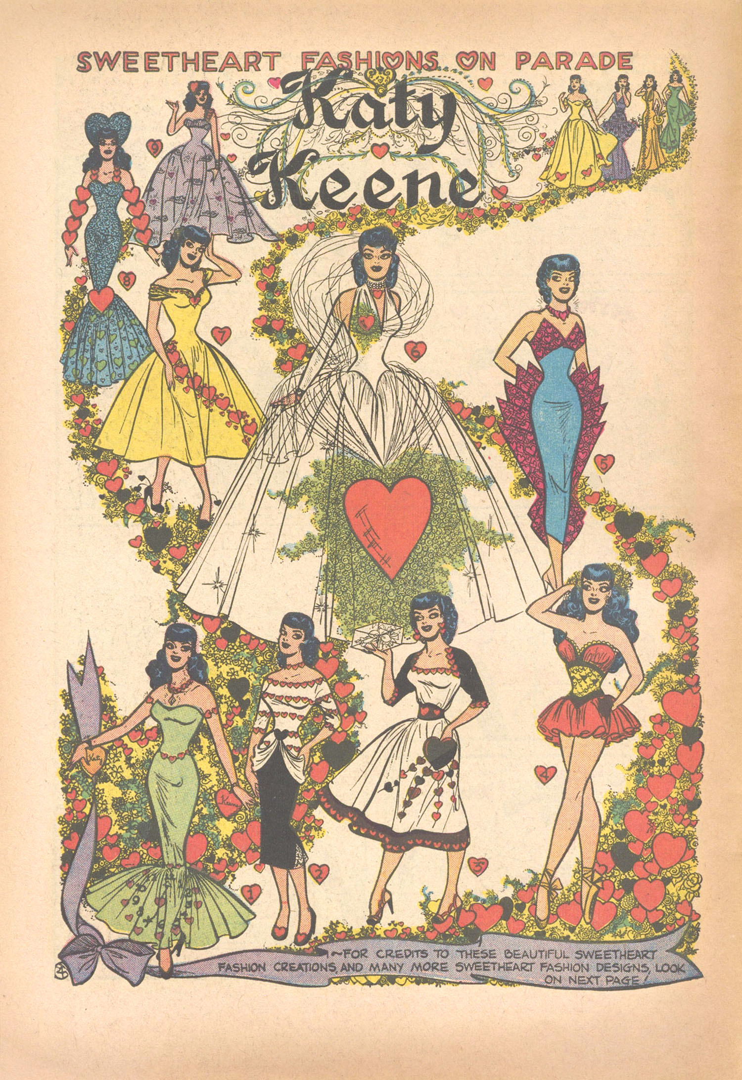 Read online Katy Keene (1949) comic -  Issue #28 - 6