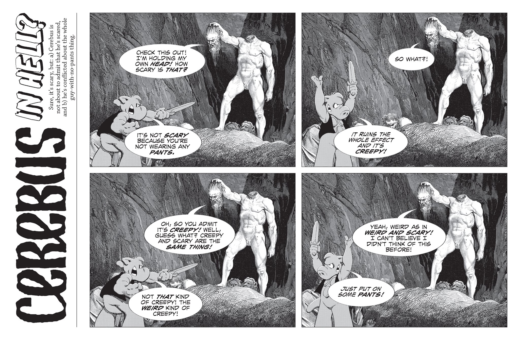Read online Cerebus in Hell? comic -  Issue #1 - 9