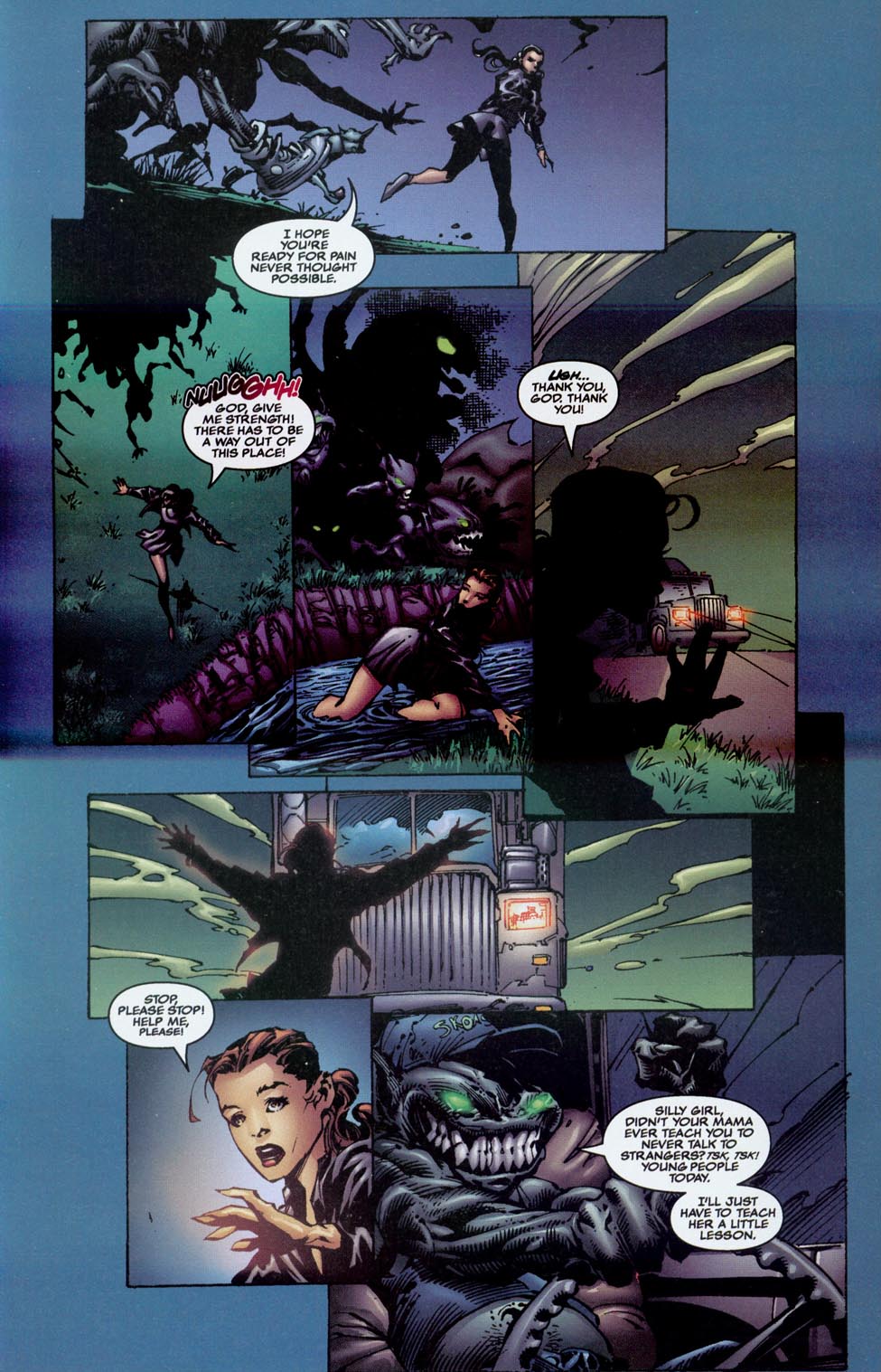 Read online The Darkness (1996) comic -  Issue #21 - 4