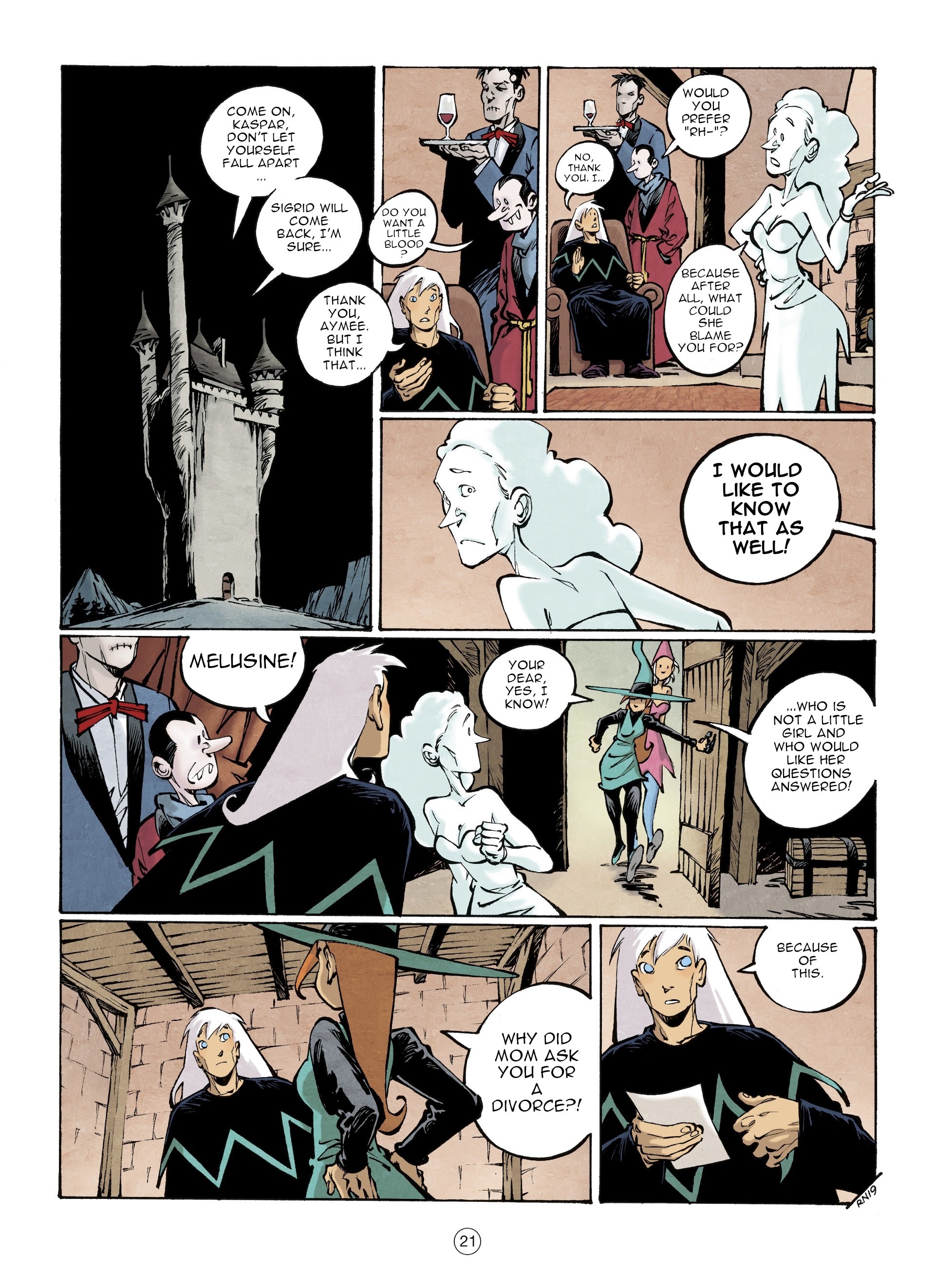 Read online Mélusine (1995) comic -  Issue #26 - 23