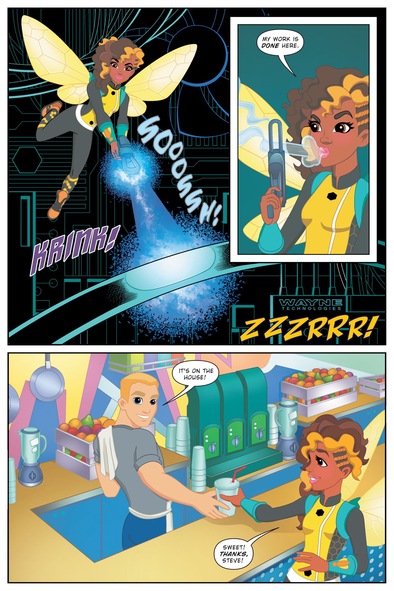 Read online DC Super Hero Girls: Finals Crisis comic -  Issue # TPB - 53