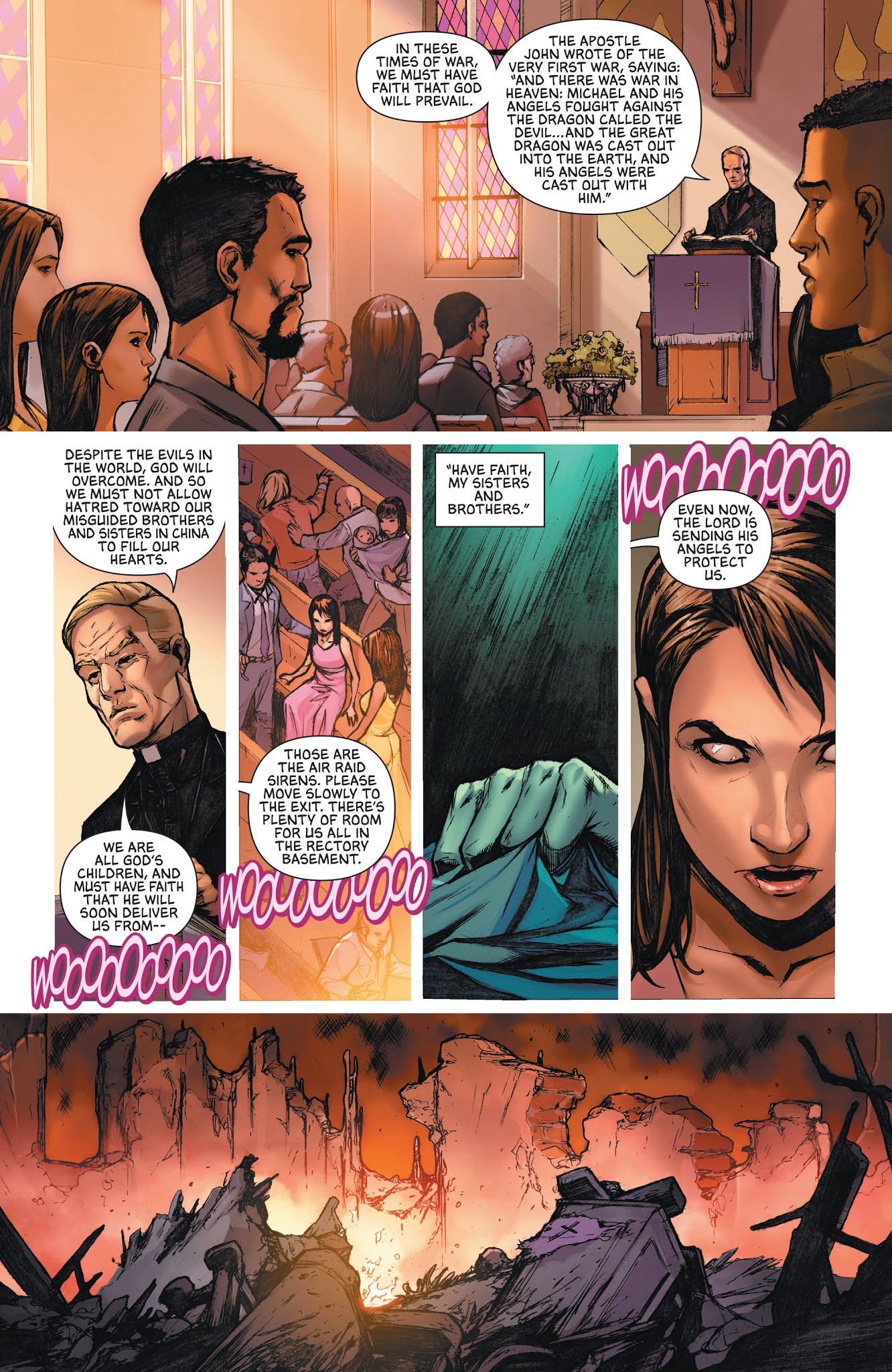 Read online Dissension: War Eternal comic -  Issue #1 - 9