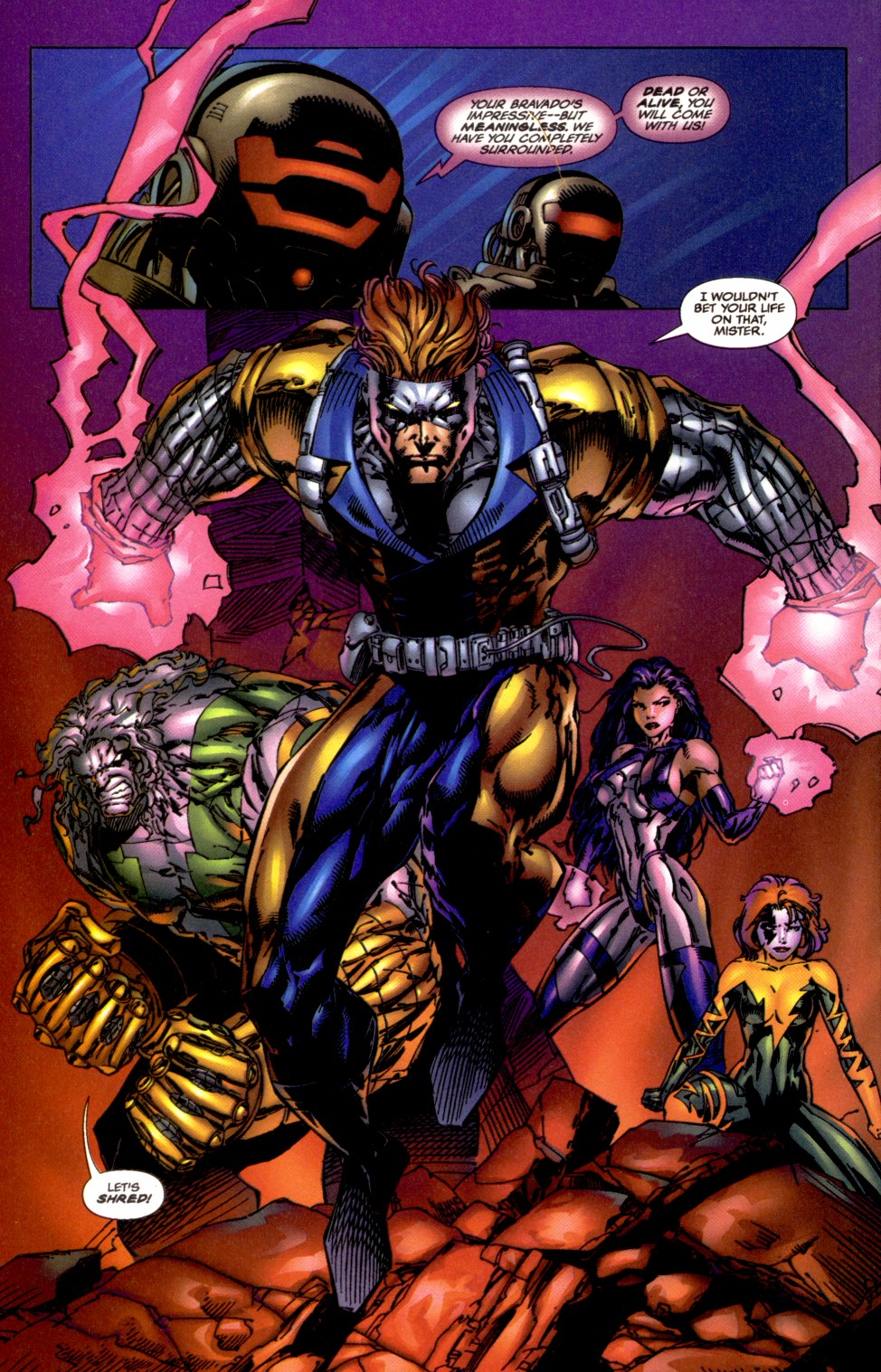Read online Cyberforce (1993) comic -  Issue #20 - 22