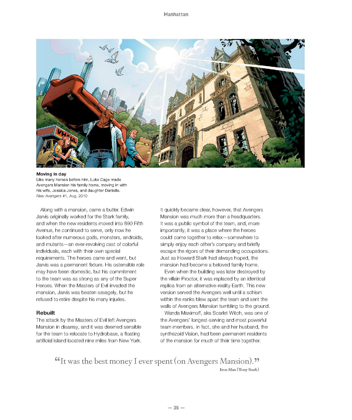 Read online Marvel Universe Map By Map: James Hill comic -  Issue # TPB (Part 1) - 35
