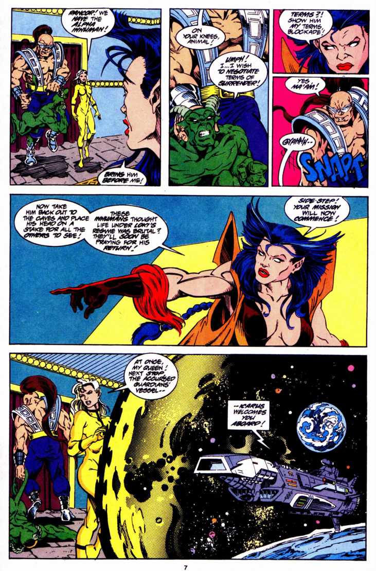 Guardians of the Galaxy (1990) issue Annual 4 - Page 7
