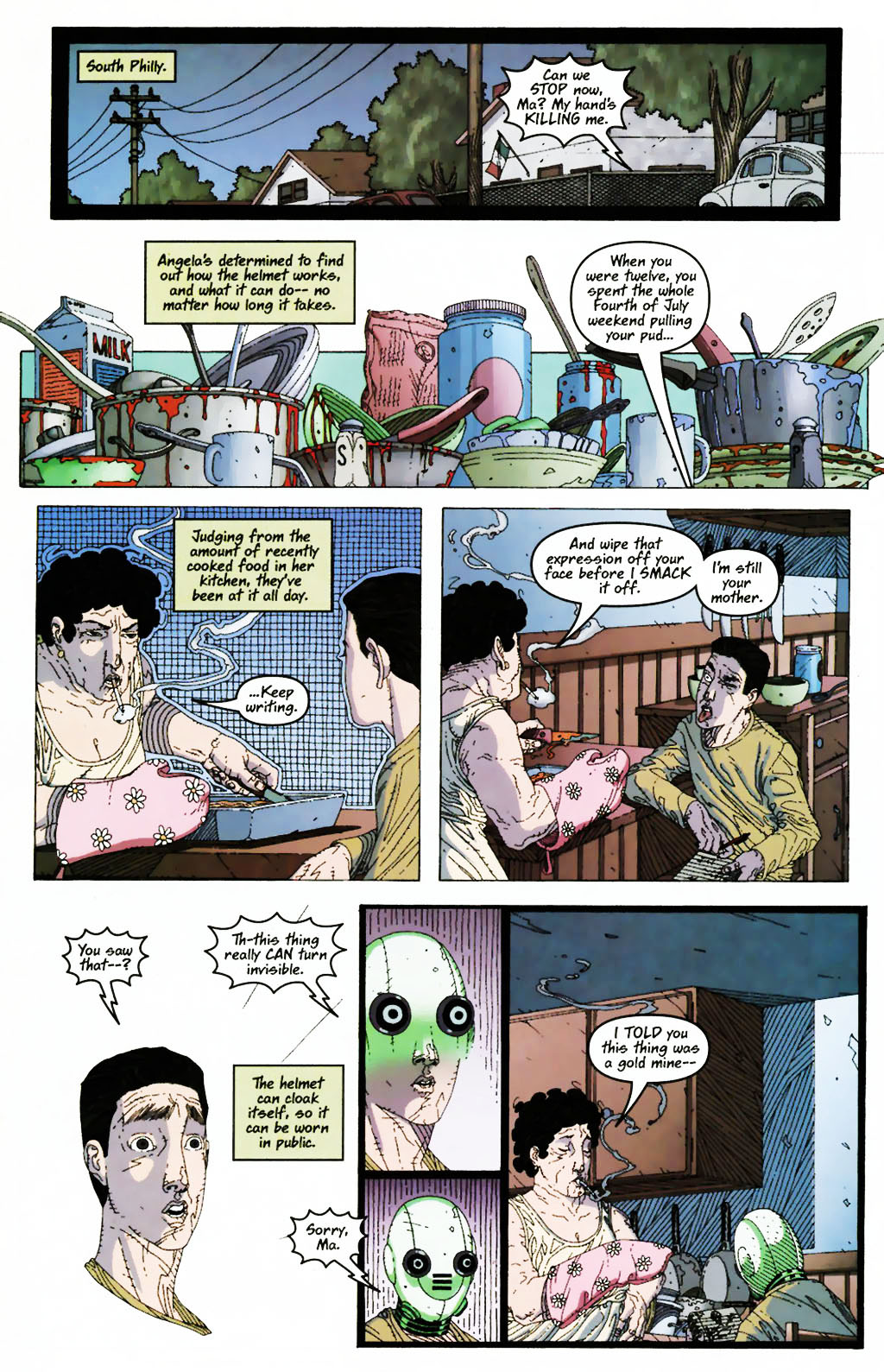 Read online Fraction comic -  Issue #3 - 9