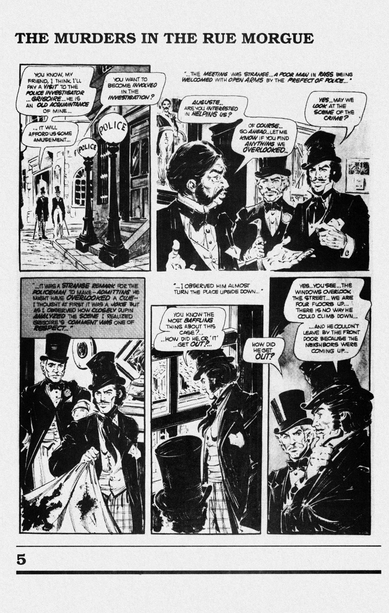 Read online Edgar Allan Poe: The Murders in the Rue Morgue and Other Stories comic -  Issue # Full - 23