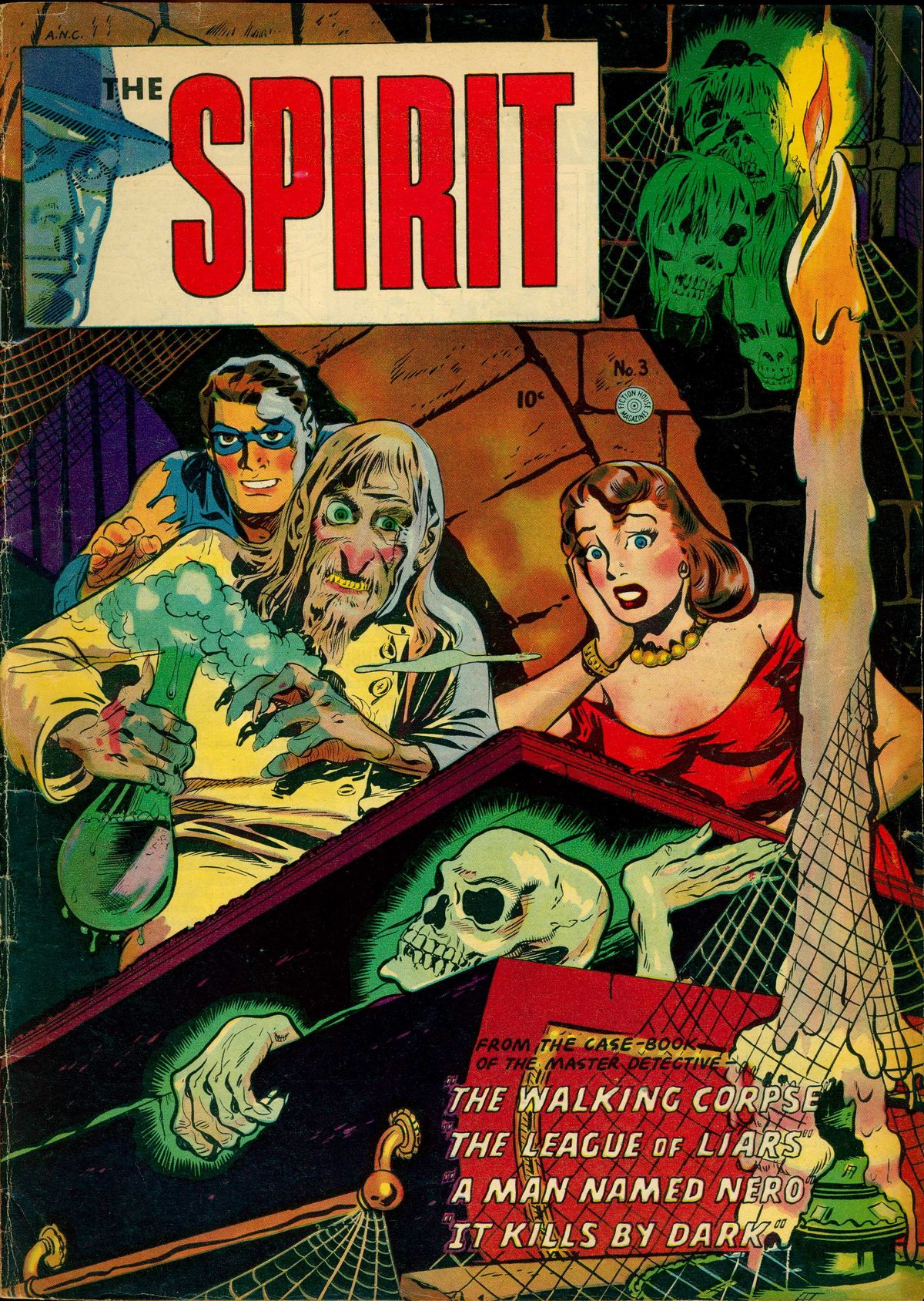 Read online The Spirit (1952) comic -  Issue #3 - 1