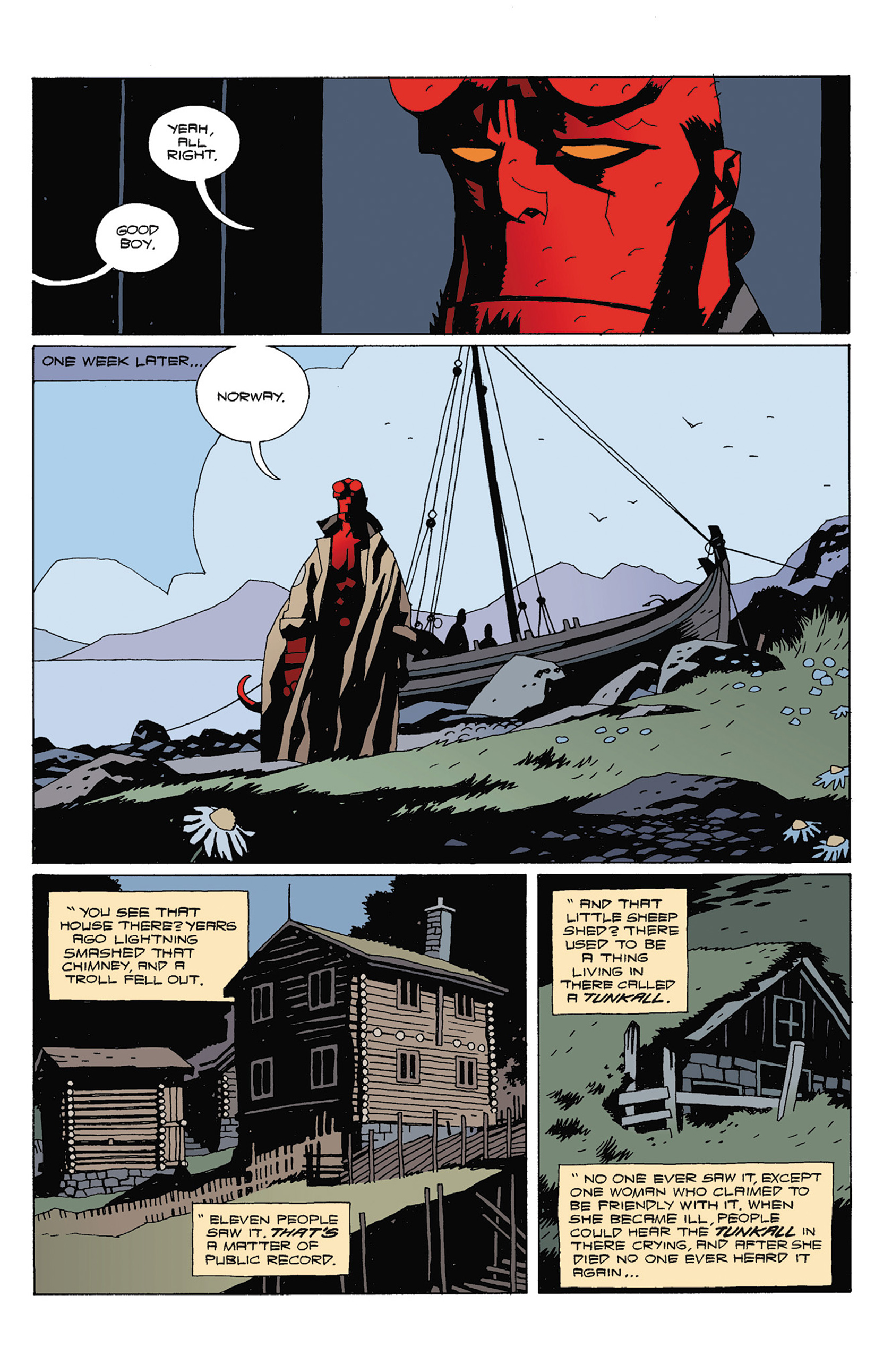 Read online Hellboy: The Right Hand of Doom comic -  Issue # TPB - 19